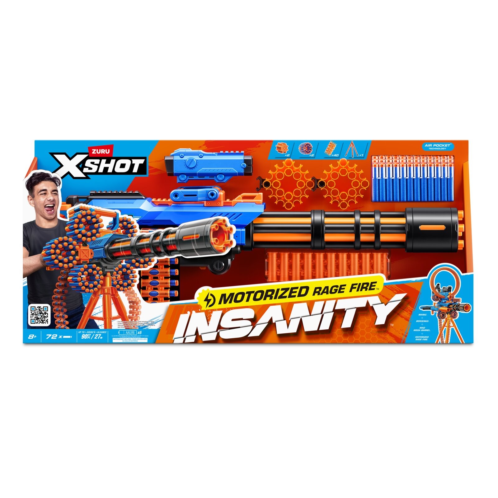 Xshot Insanity Blaster Rage Fire