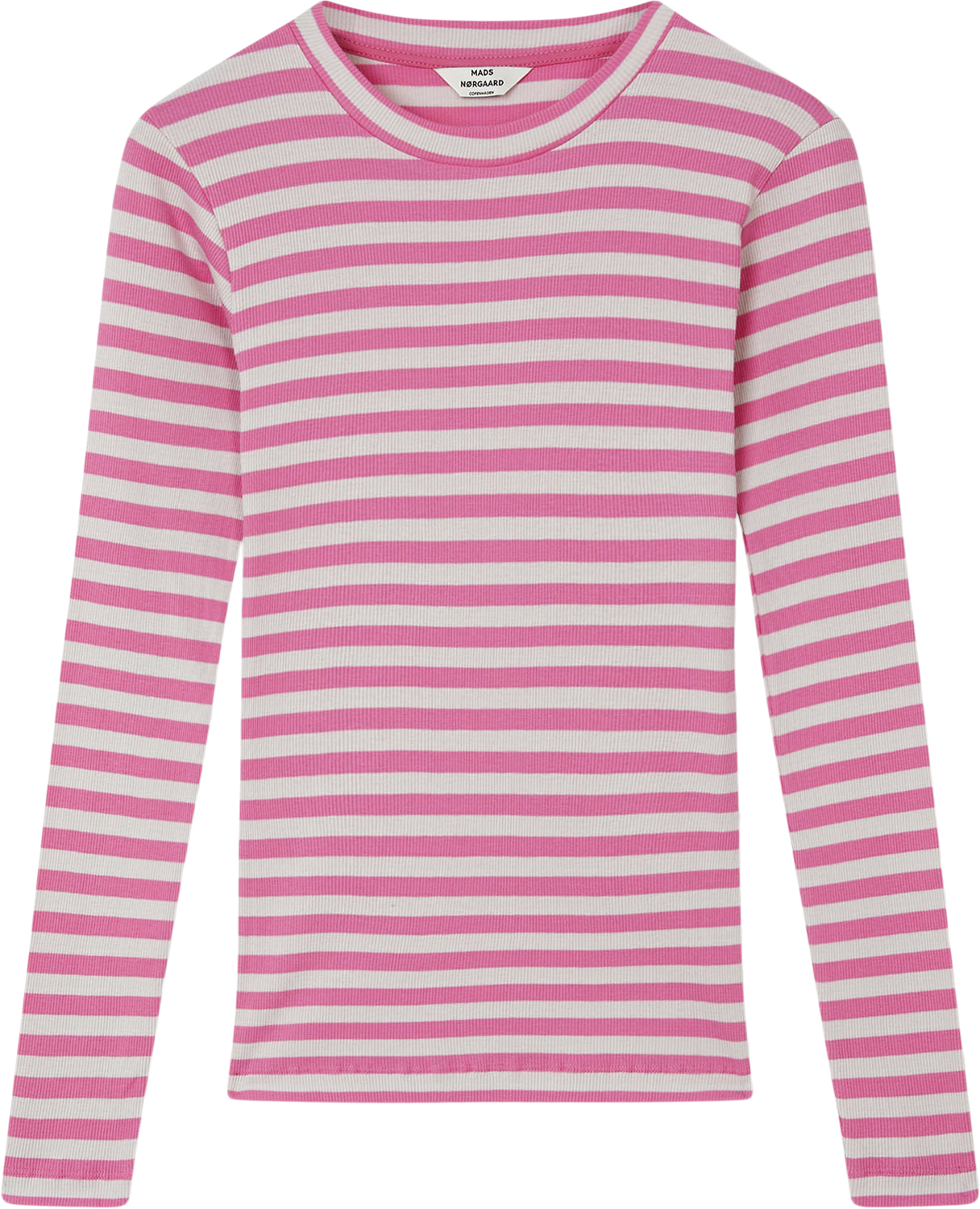 2x2 Cotton Stripe Tuba Tee Ls