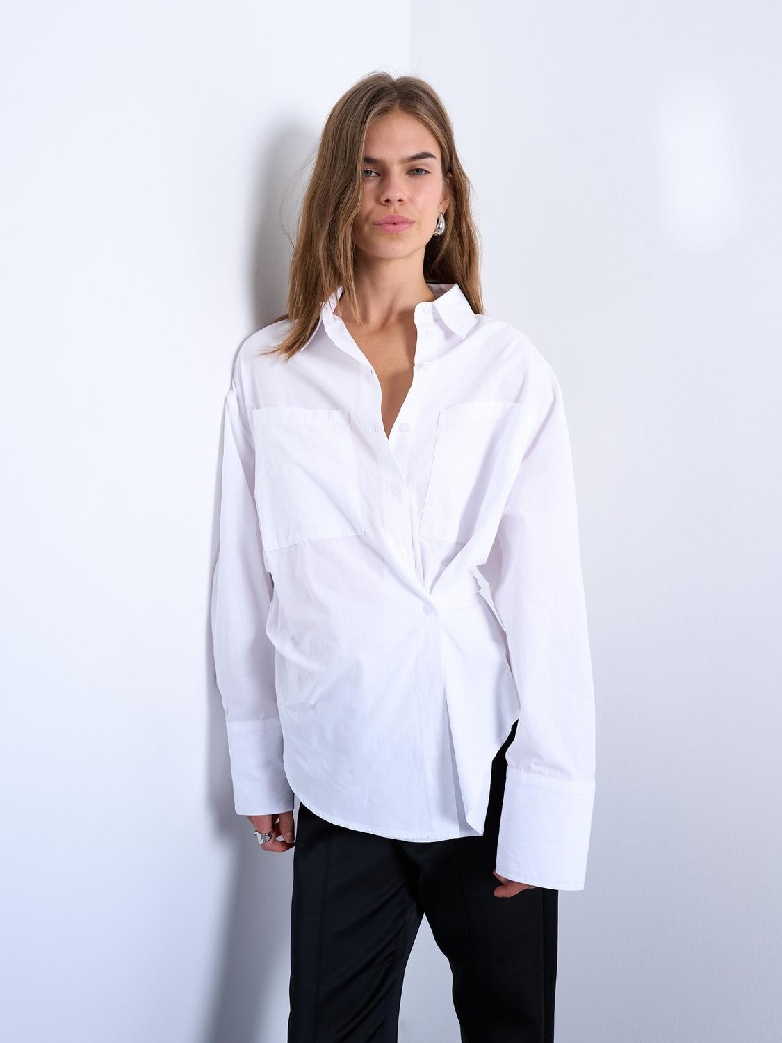 Tshilda LS Asymmetric Shirt WVN