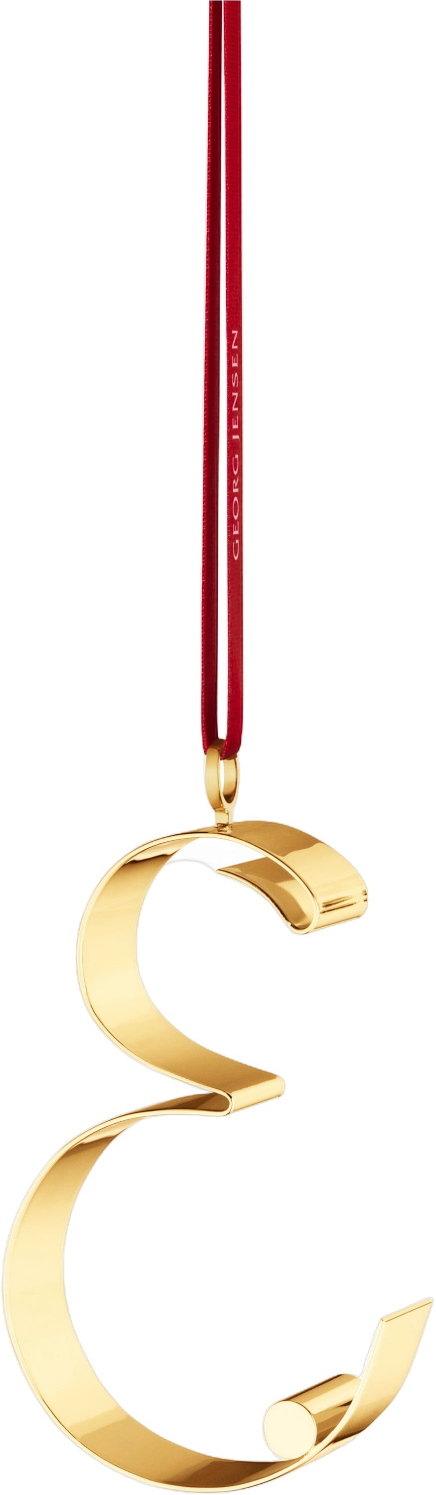 2026 Juleornament Bogstavophæng 18kt Guld