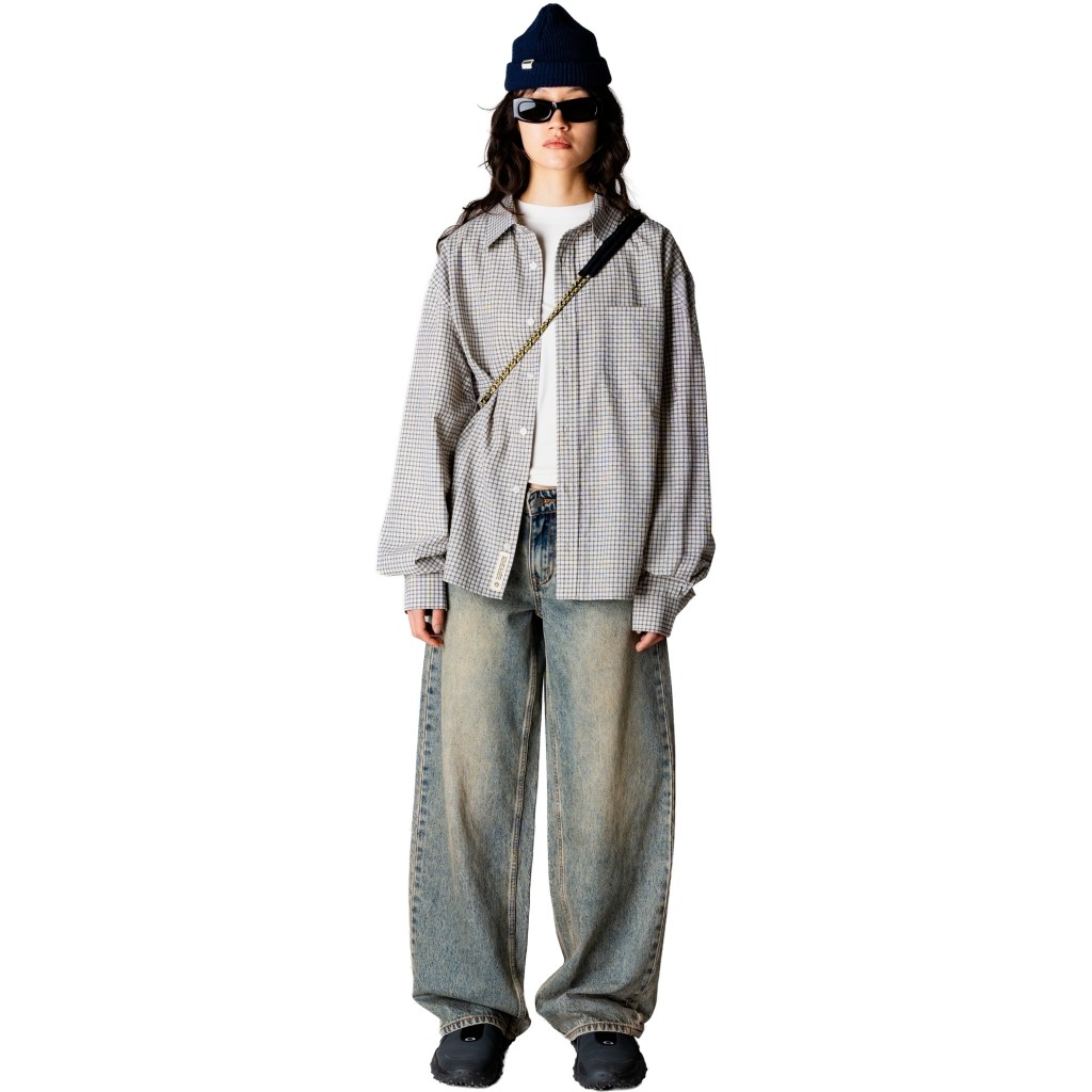 Wbaya Aged Jeans
