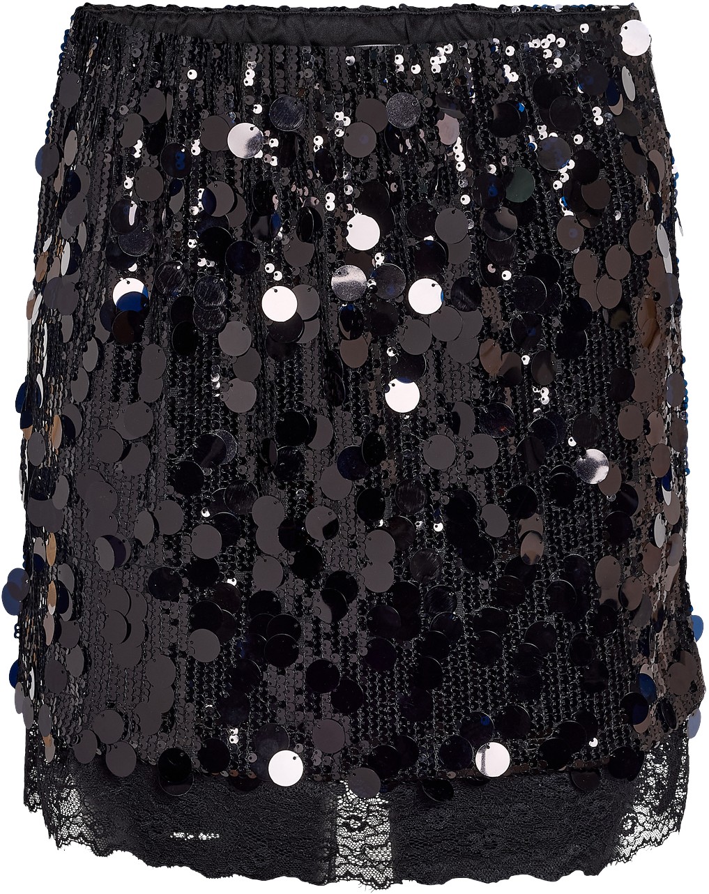 Nmelva NW Short Sequin Skirt WVN