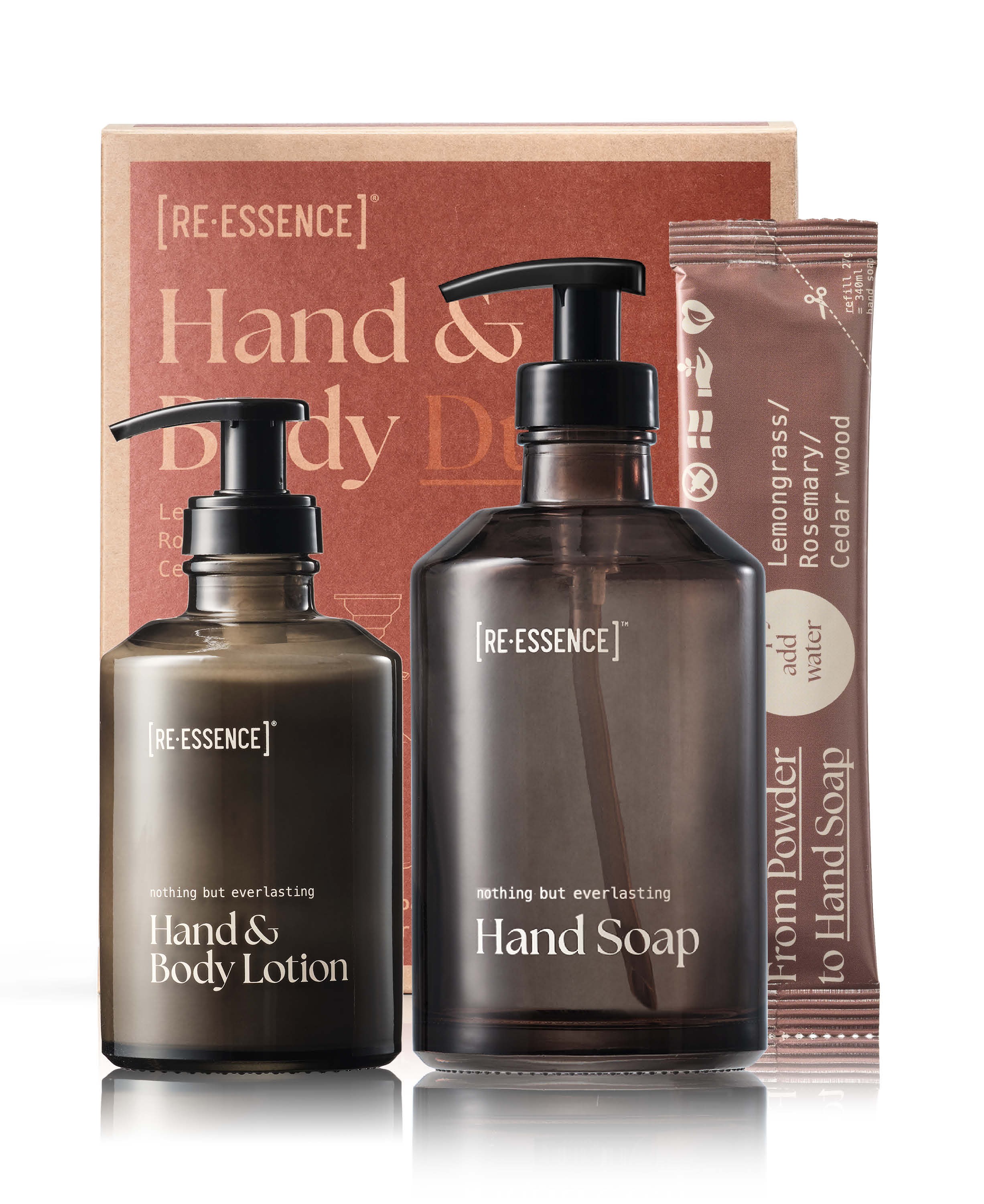 Gave sÃ¦t HÃ¥ndsÃ¦be + Lotion (CitrongrÃ¦s/rosmarin/cedertrÃ¦)
