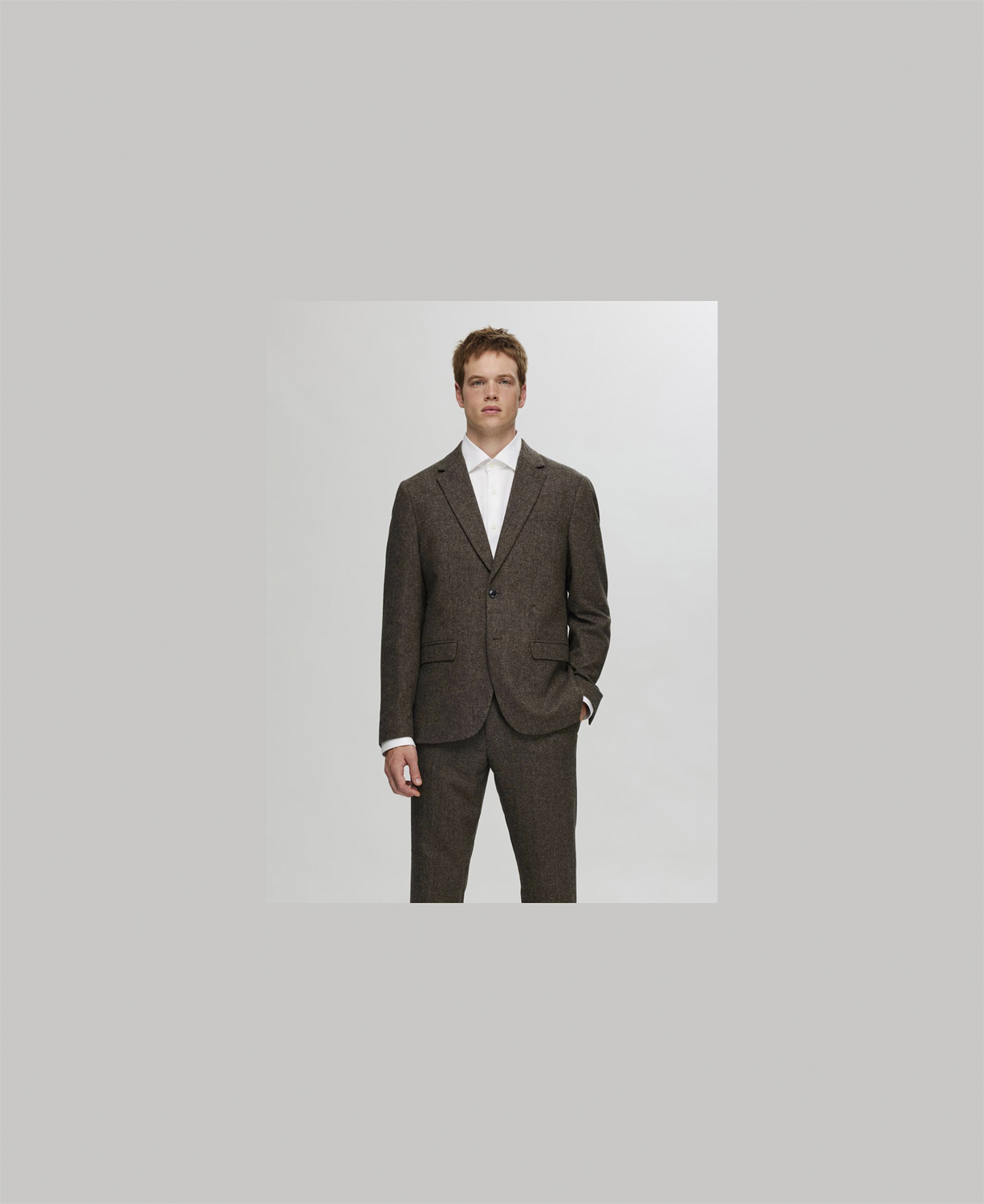 Slhslimreed Wool Blz Noos