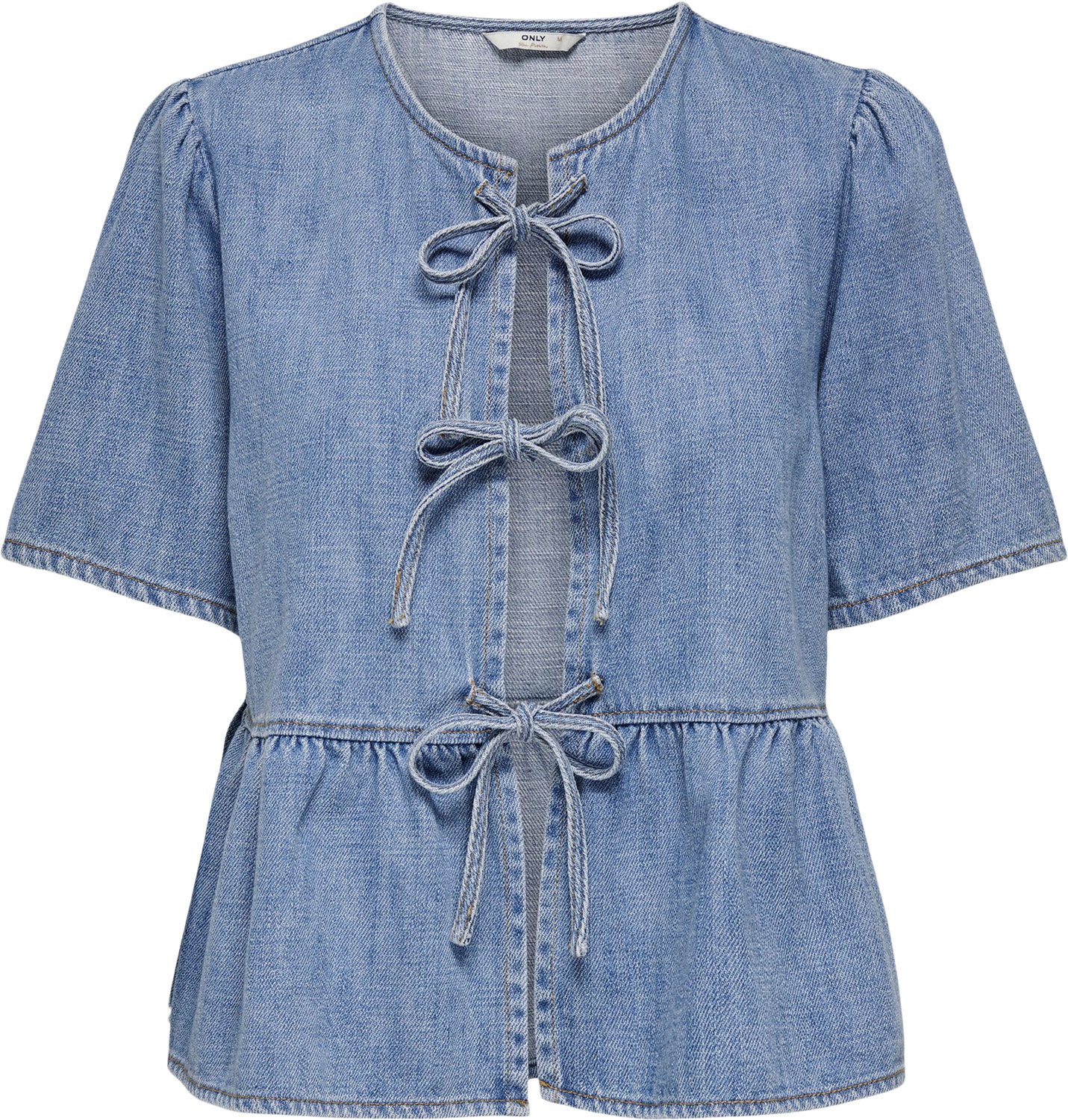 Onlnoelle S/S TIE Shirt DNM YOR