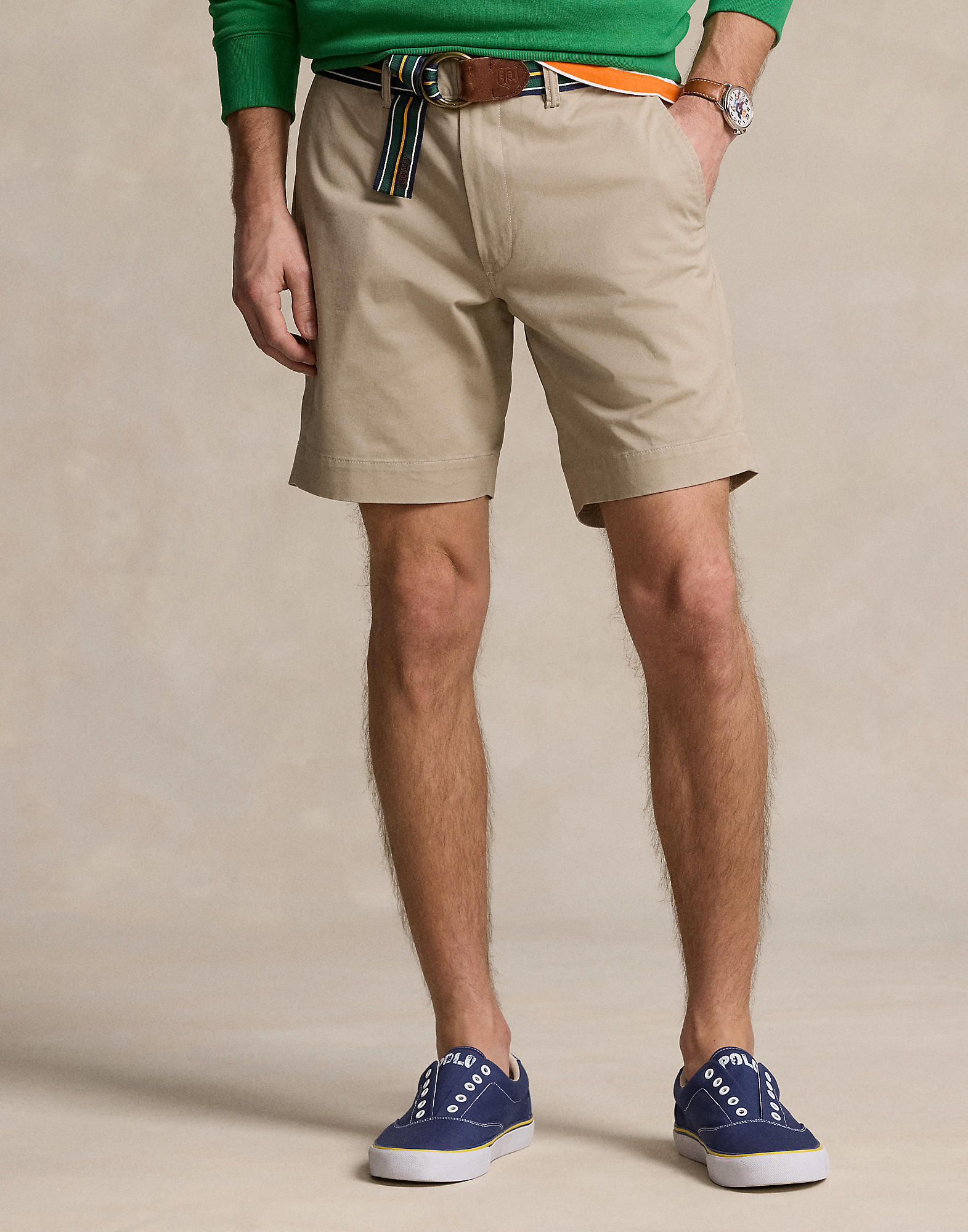8inch Stretch Straight Fit Chino Short