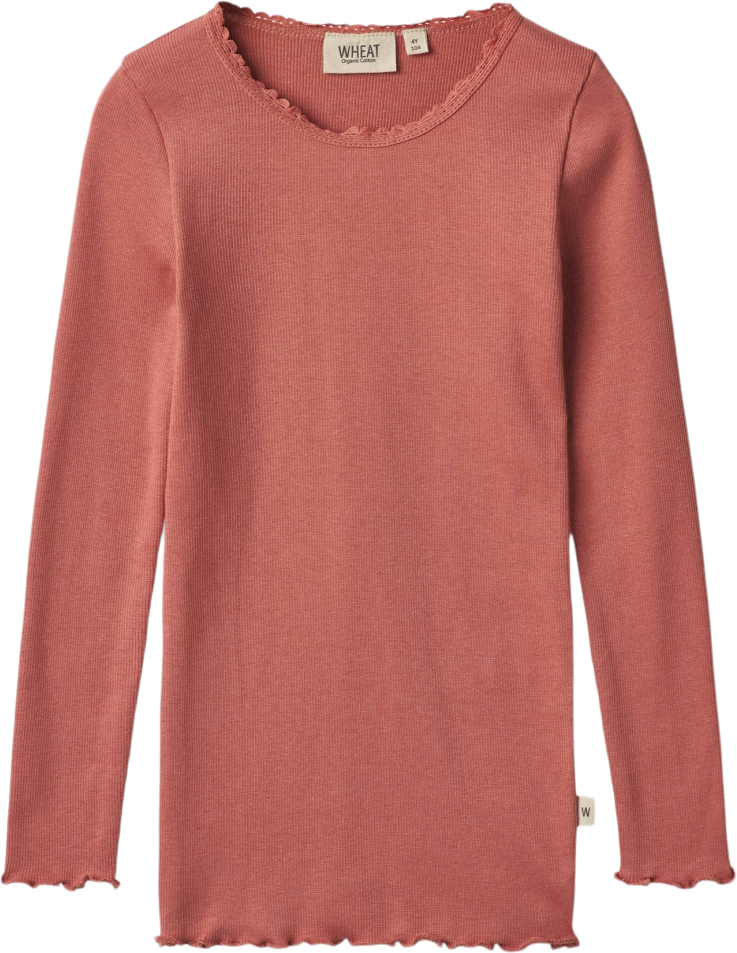 Langærmet Rib Tshirt Reese