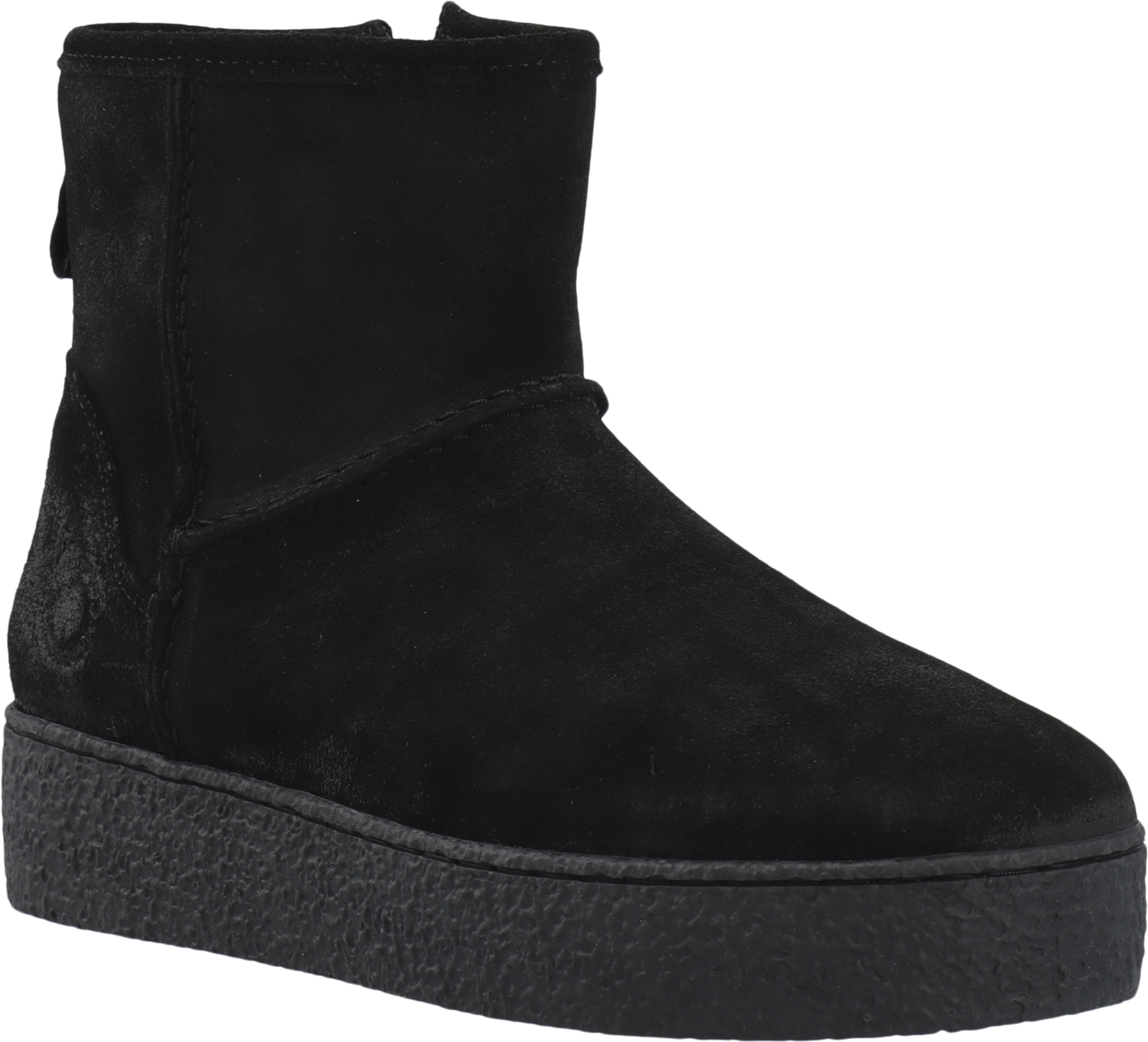 Cascamilla Boot W. Inside Zip Warm Lining Oil Suede