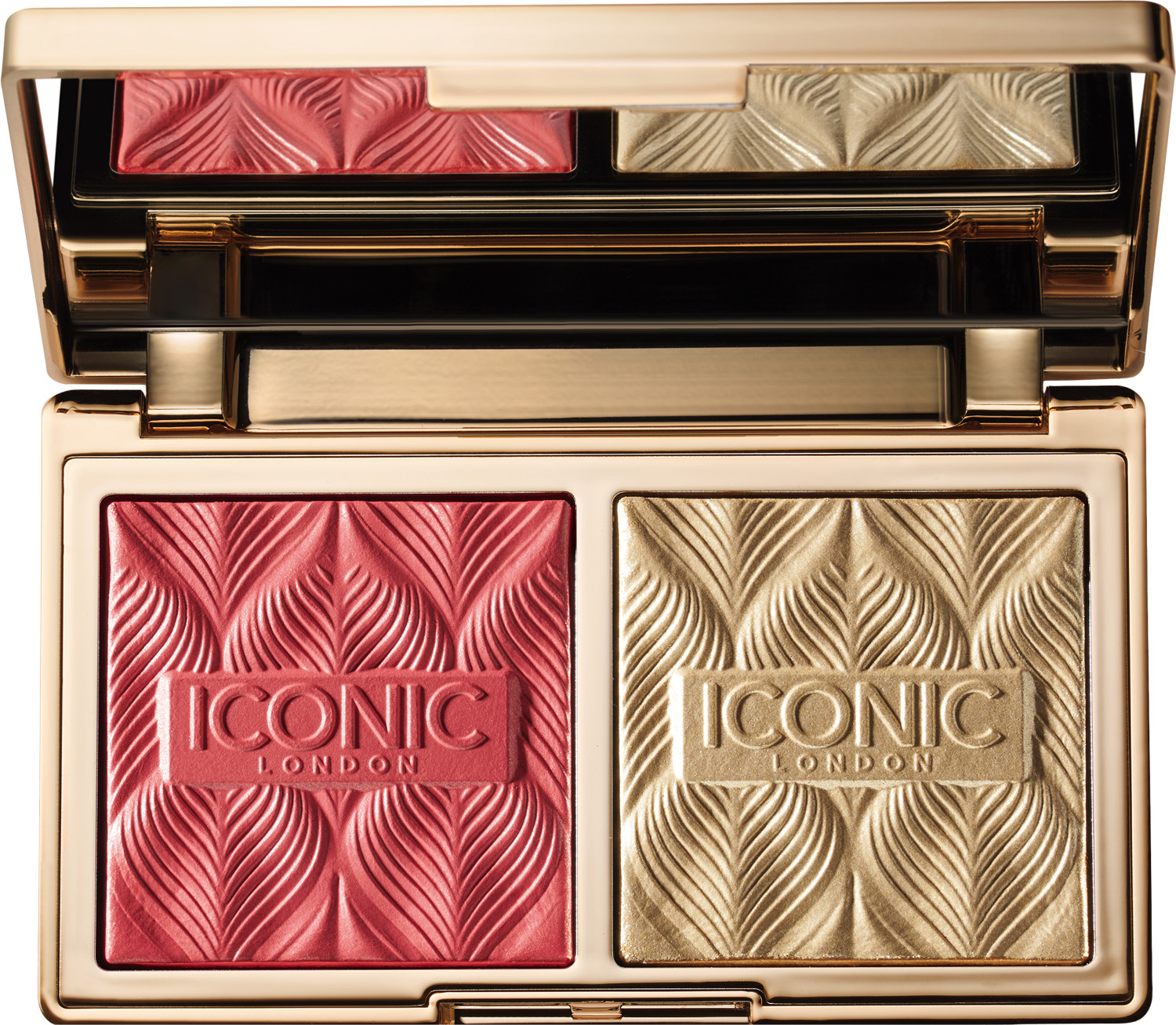 Iconic London Silk Glow Duo, Coral Glow