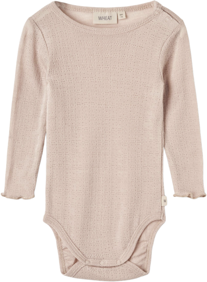 Langærmet Uld/silke Body Liea