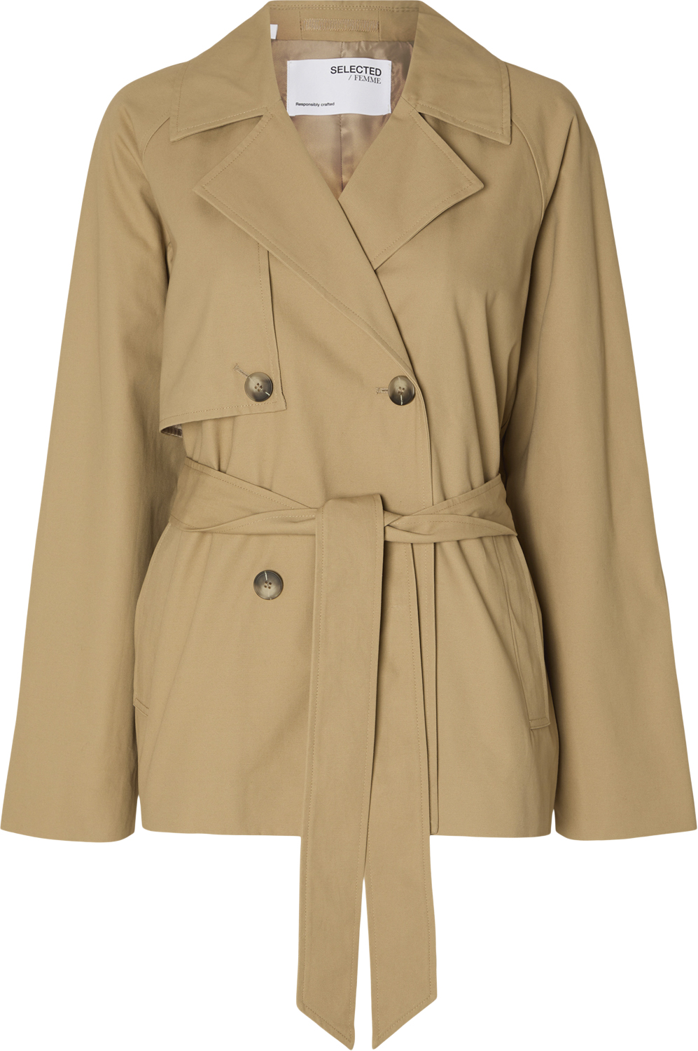 Slfbelinda Short Trench Coat