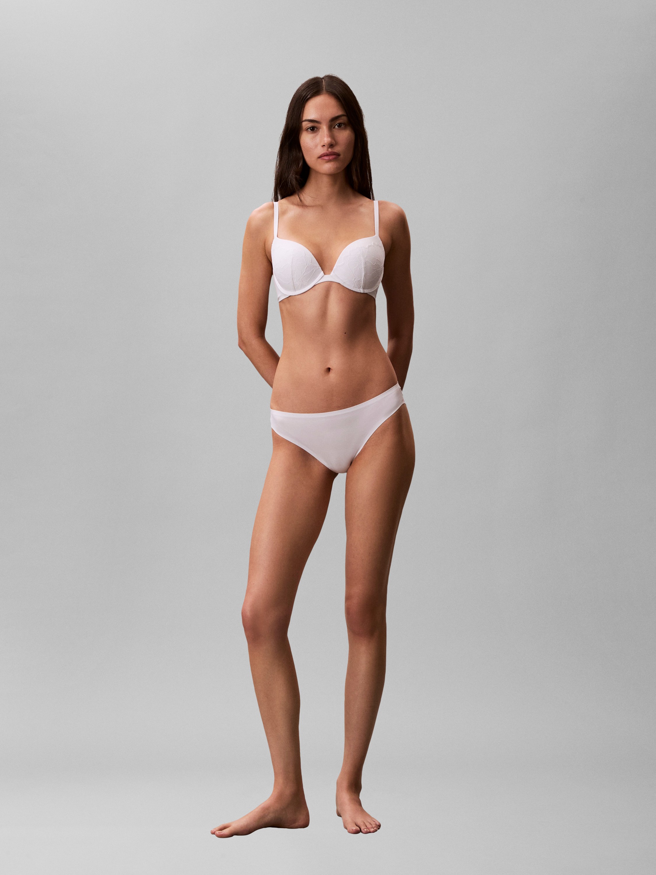 Lace Trim Microfibre Briefs