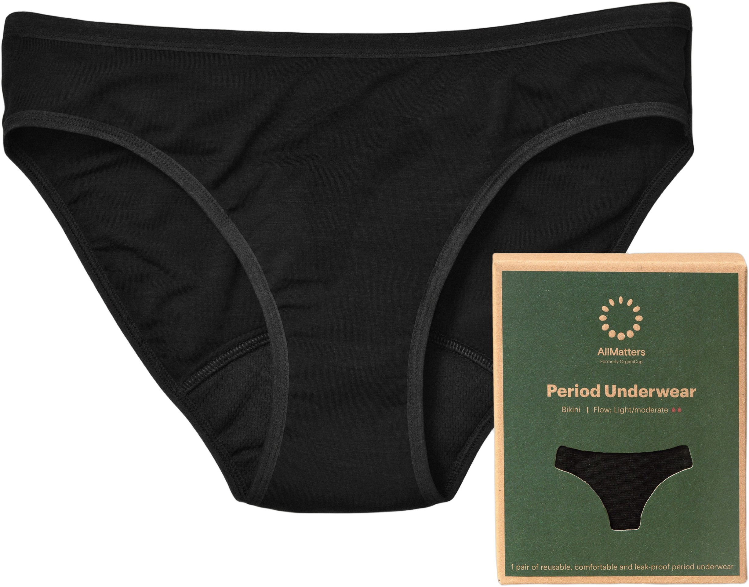 Menstruationstrusser Bikini Let/moderat