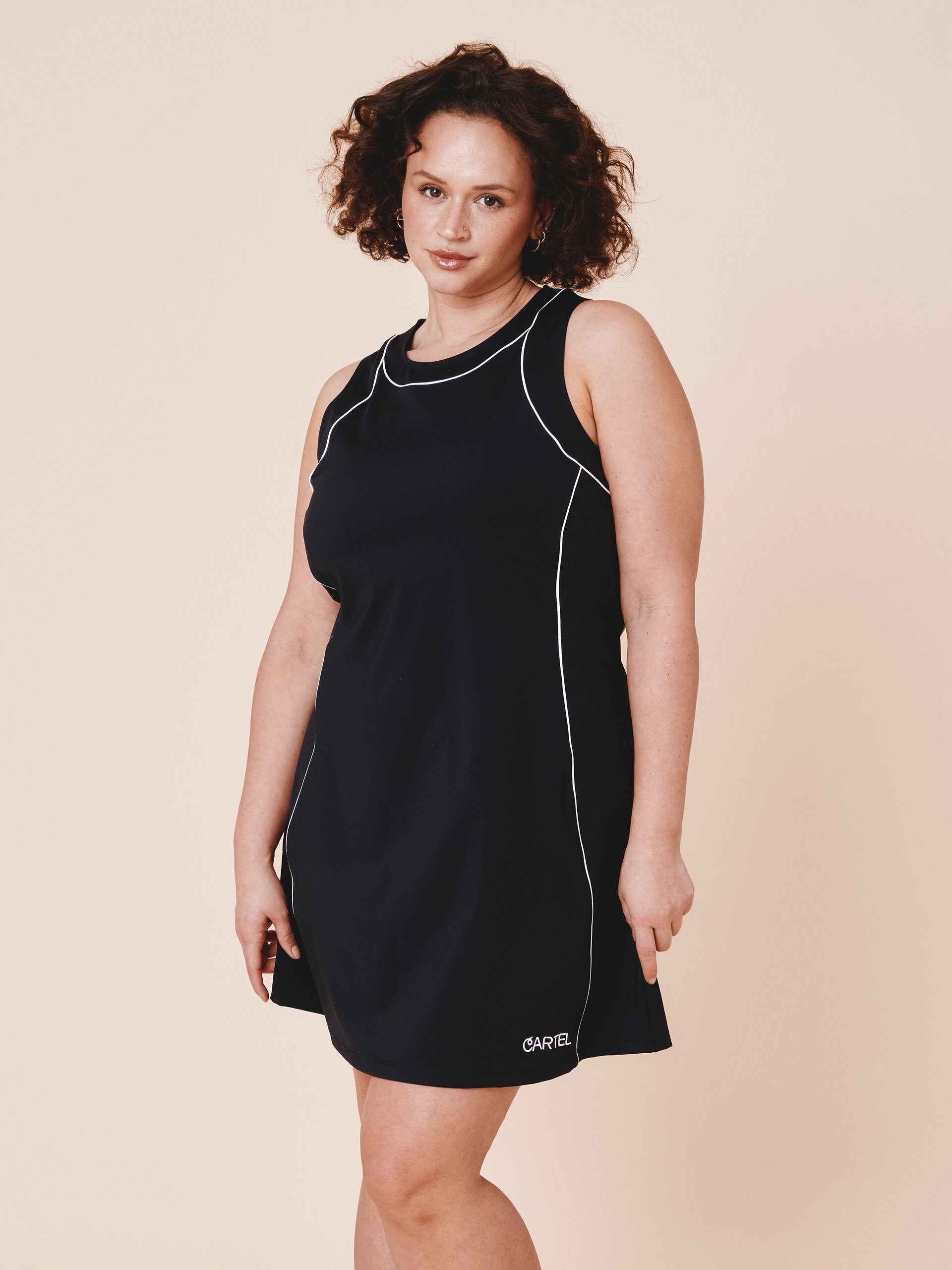 Grand Slam Sportivo Dress Nero