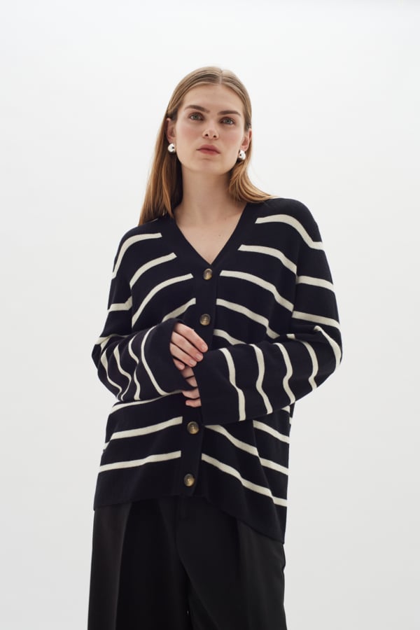 Seffieiw Cardigan Fra Inwear