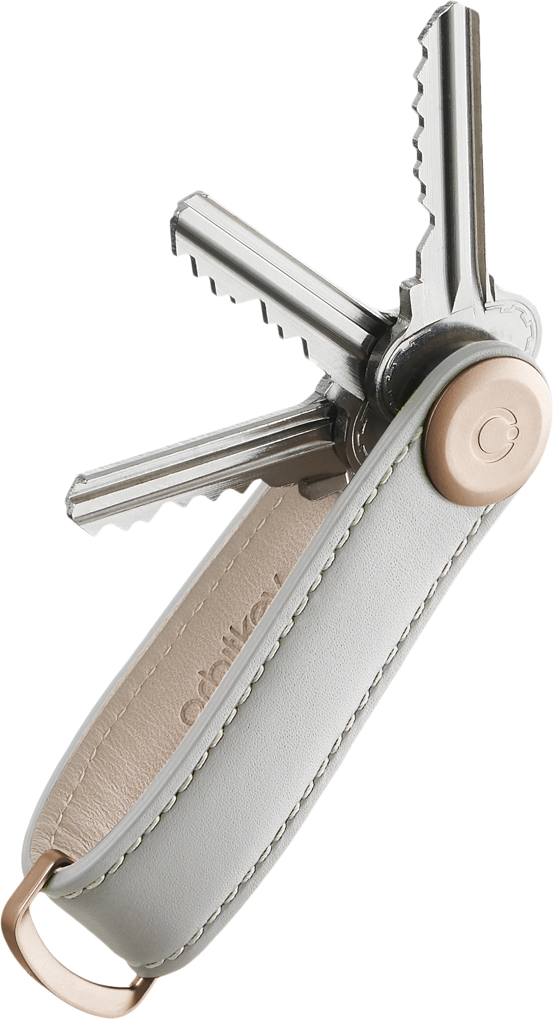 Orbitkey Leather Stone/grey