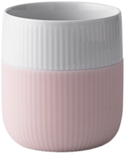 Fluted Contrast Mug 35cl Dahlia