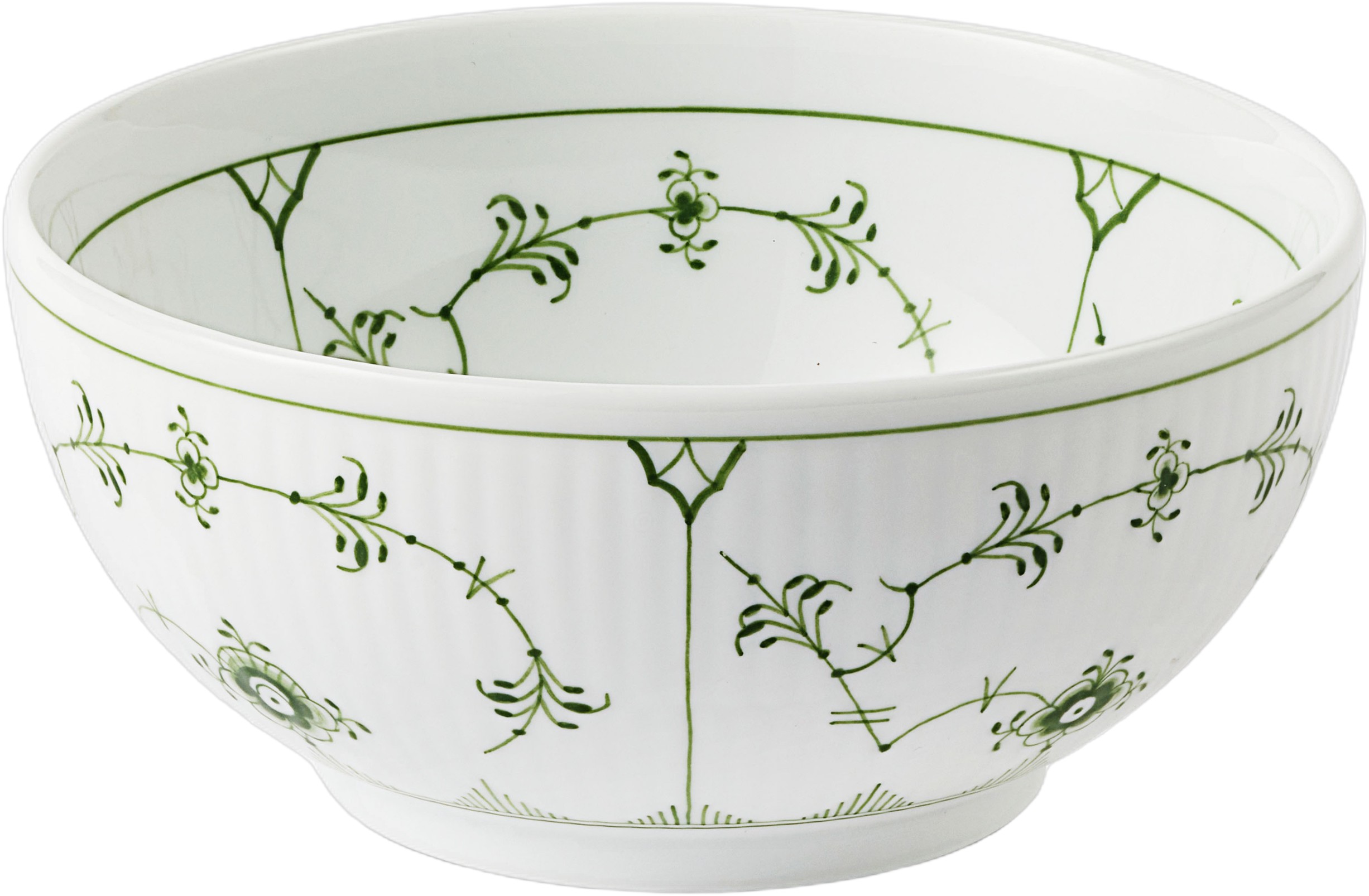 Grøn Mussel Skål, 47 cl