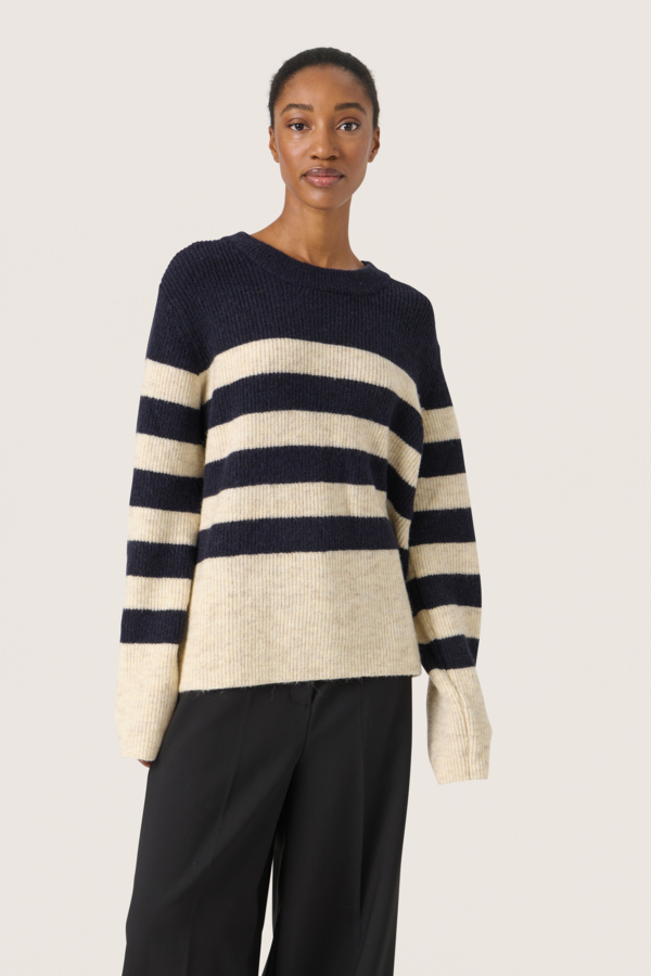 Slselta Striped Pullover