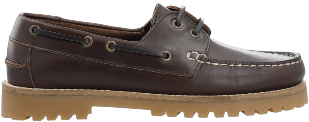 Biacapri Boat Shoe Pull Up Leather