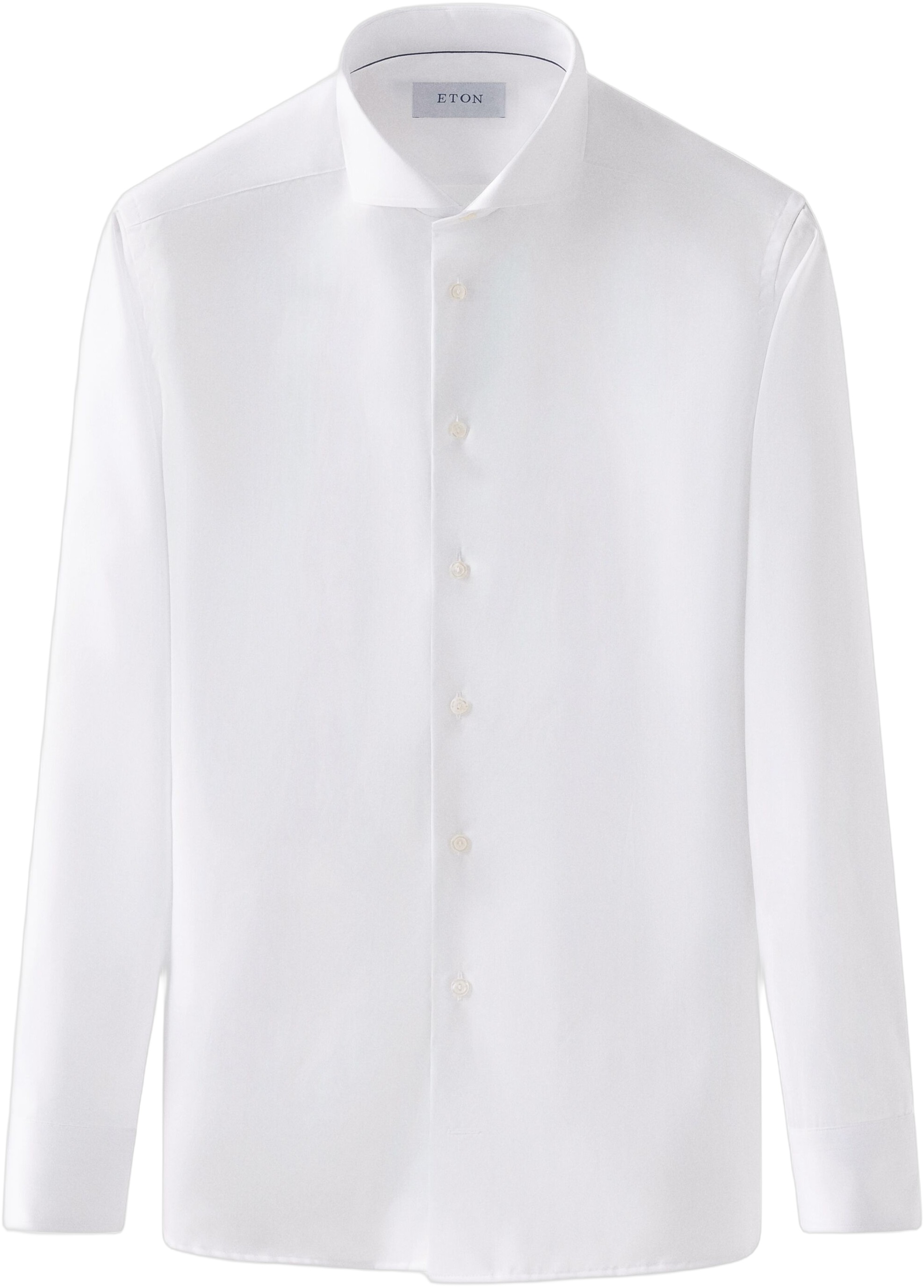 Light Blue Signature Twill Shirt Extreme Cut Away Collar Slim Fit