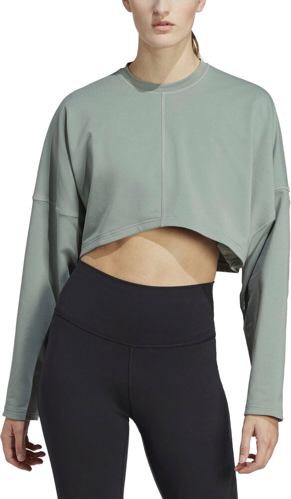 Yoga Studio Crop Sweatshirt