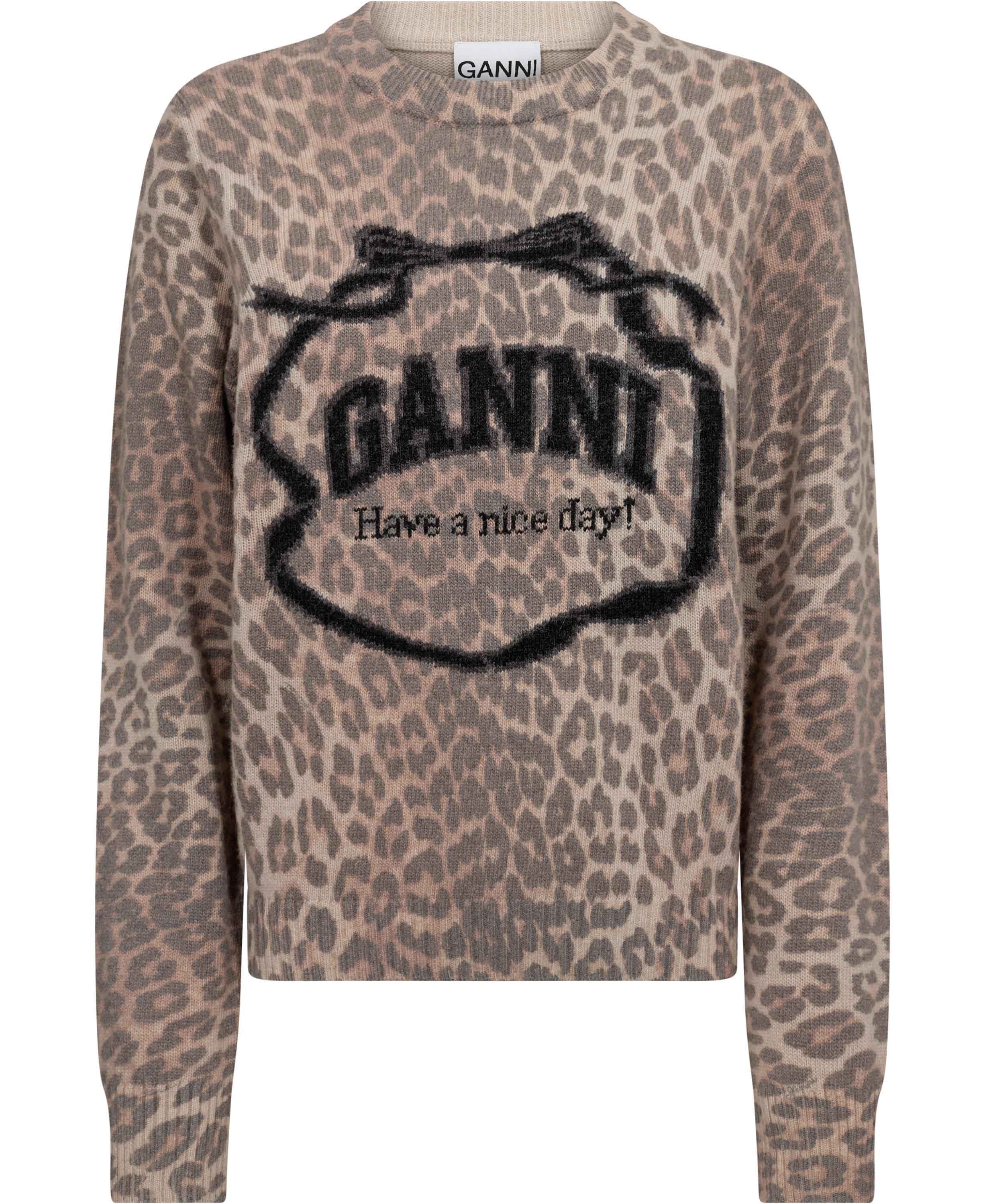 Graphic Wool Sweater