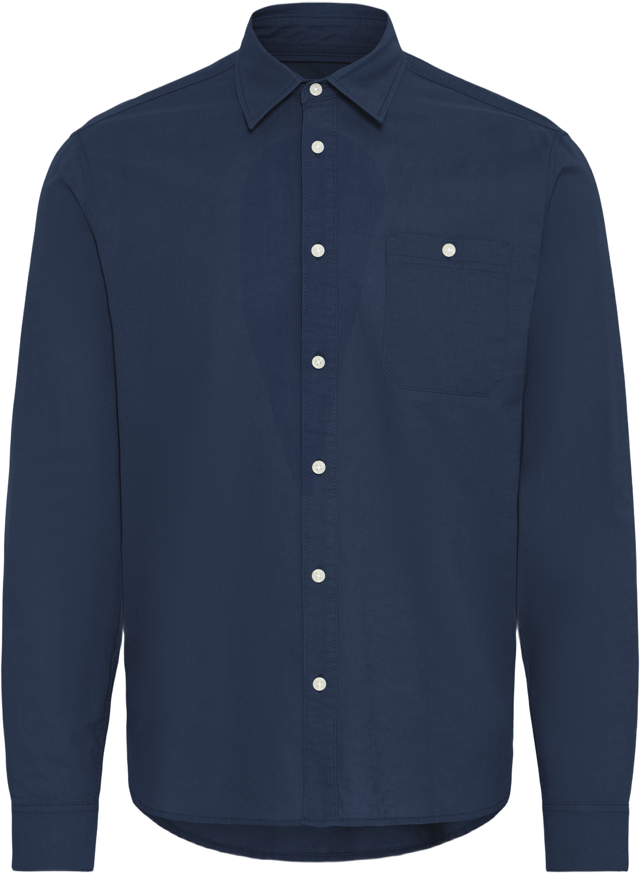 Bhbay Linen LS Shirt PP Noos