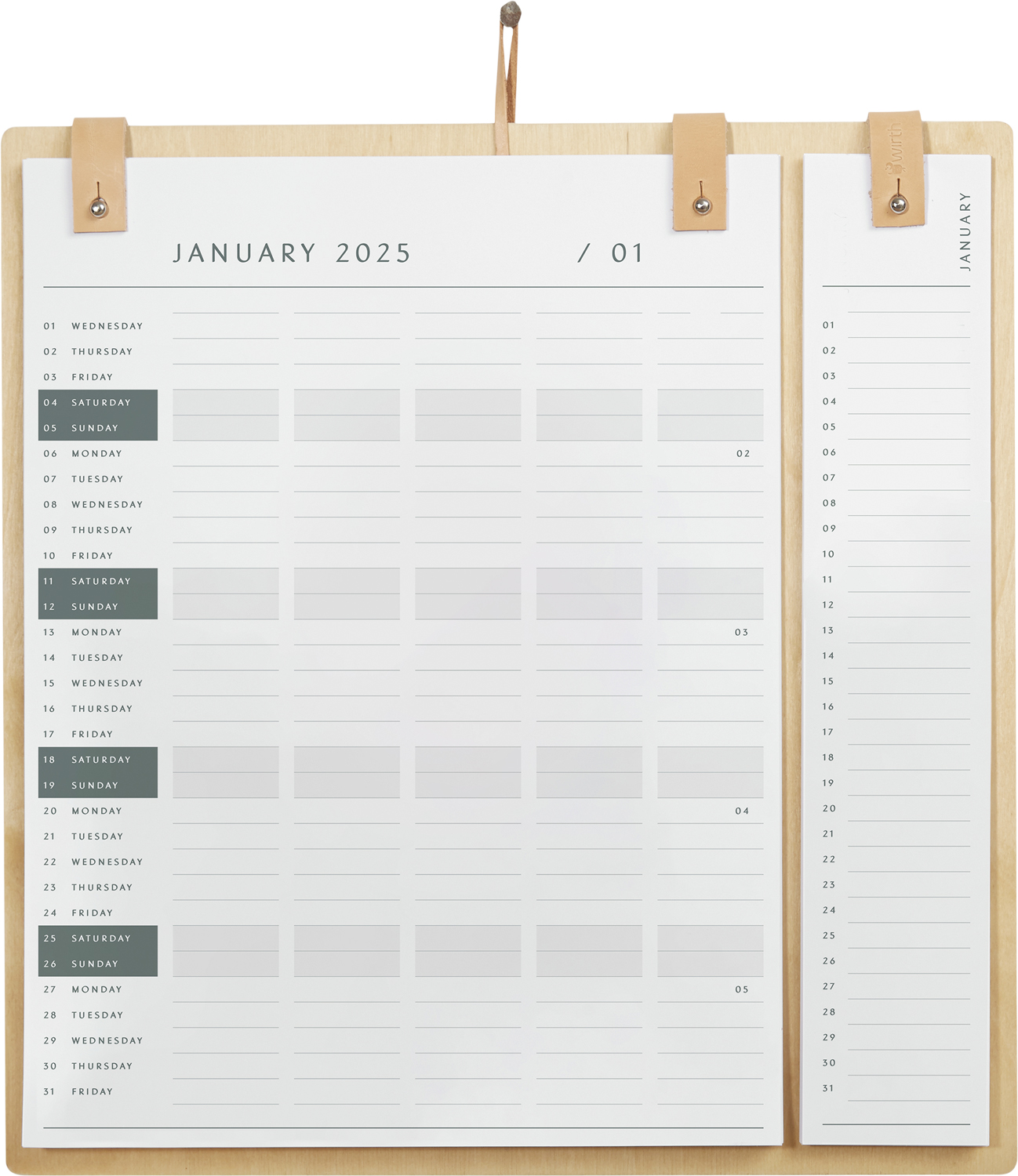 Billede af Planner Board 2024+2025
