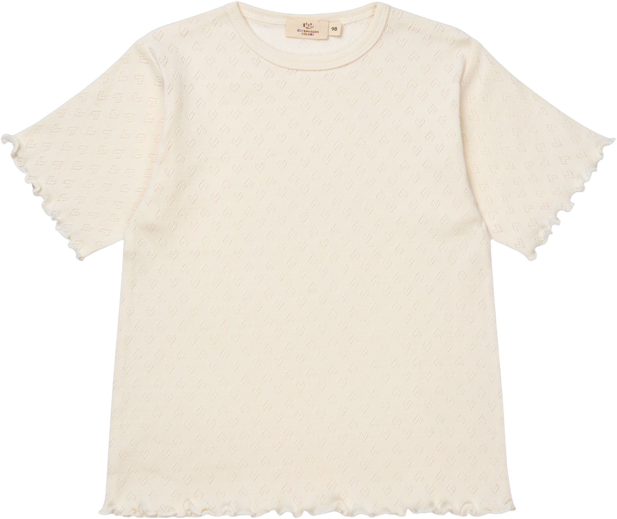 Pointelle Heart Tshirt