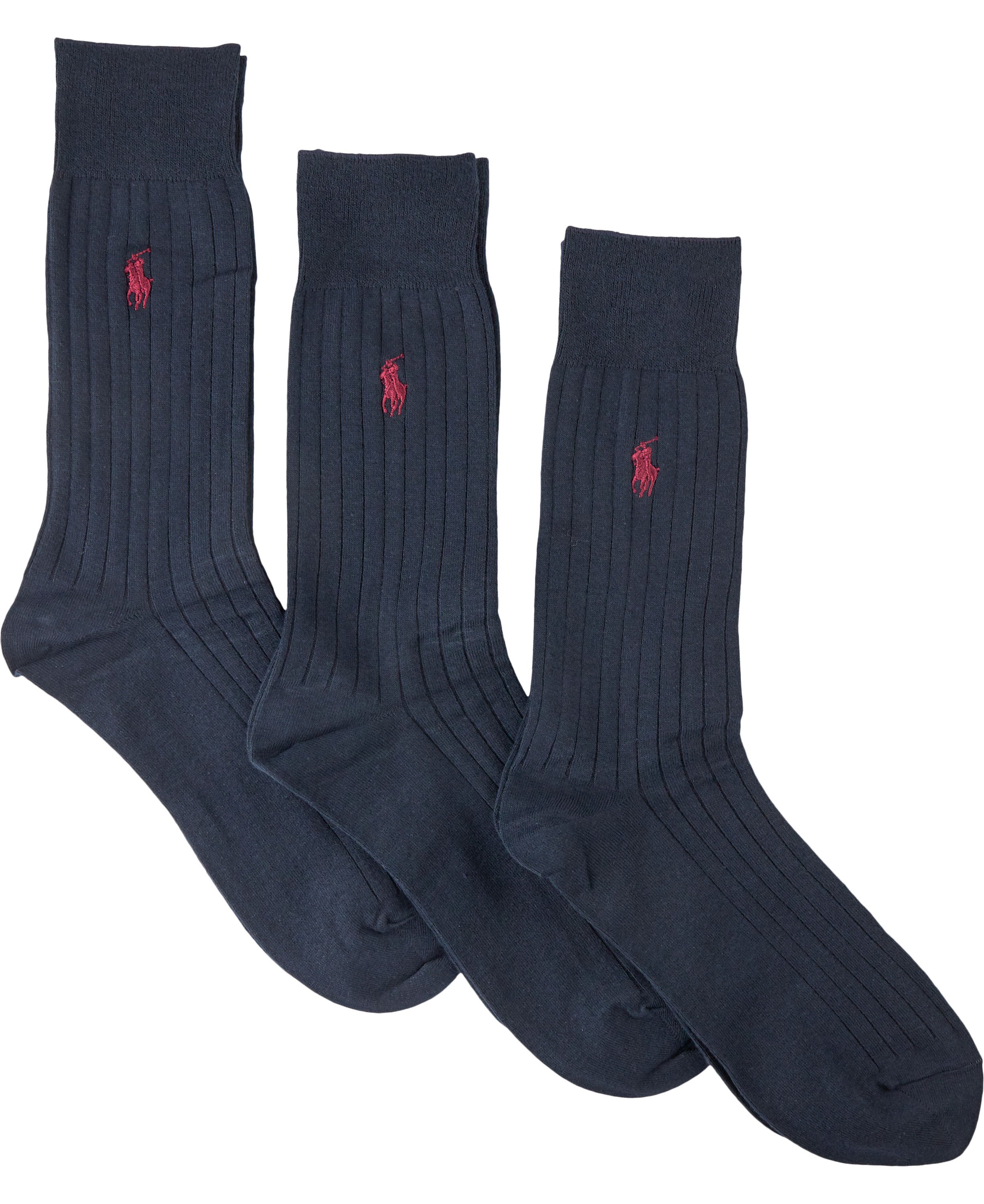 Polo Ralph Lauren Ribbed Crew Sock 3pack