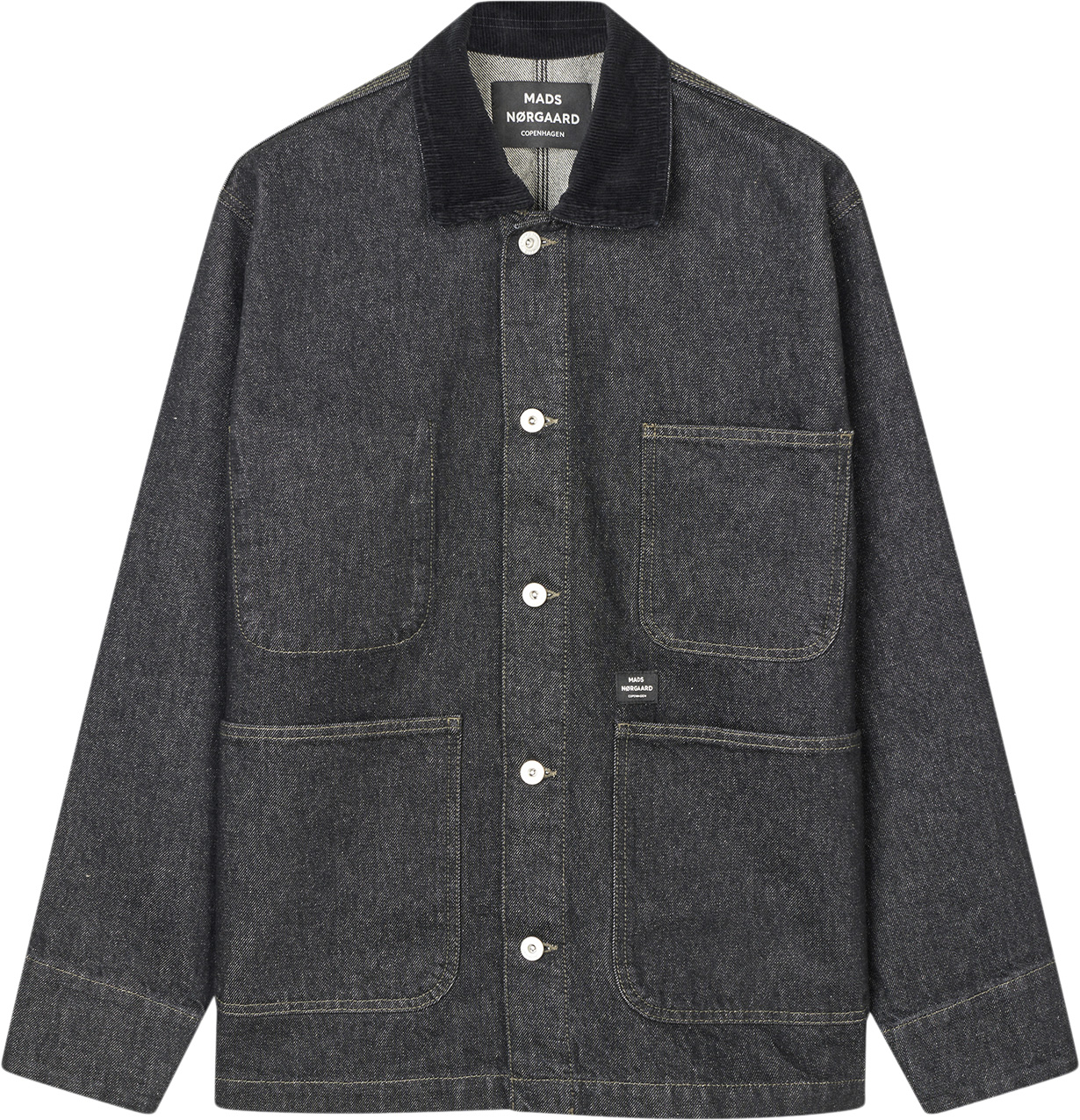 Arizona Black Denim Chore Jacket