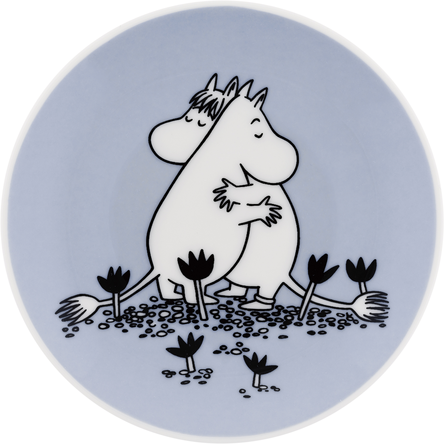 Moomin Minitallerken 10,5cm K&aelig;rlighed Bl&aring;