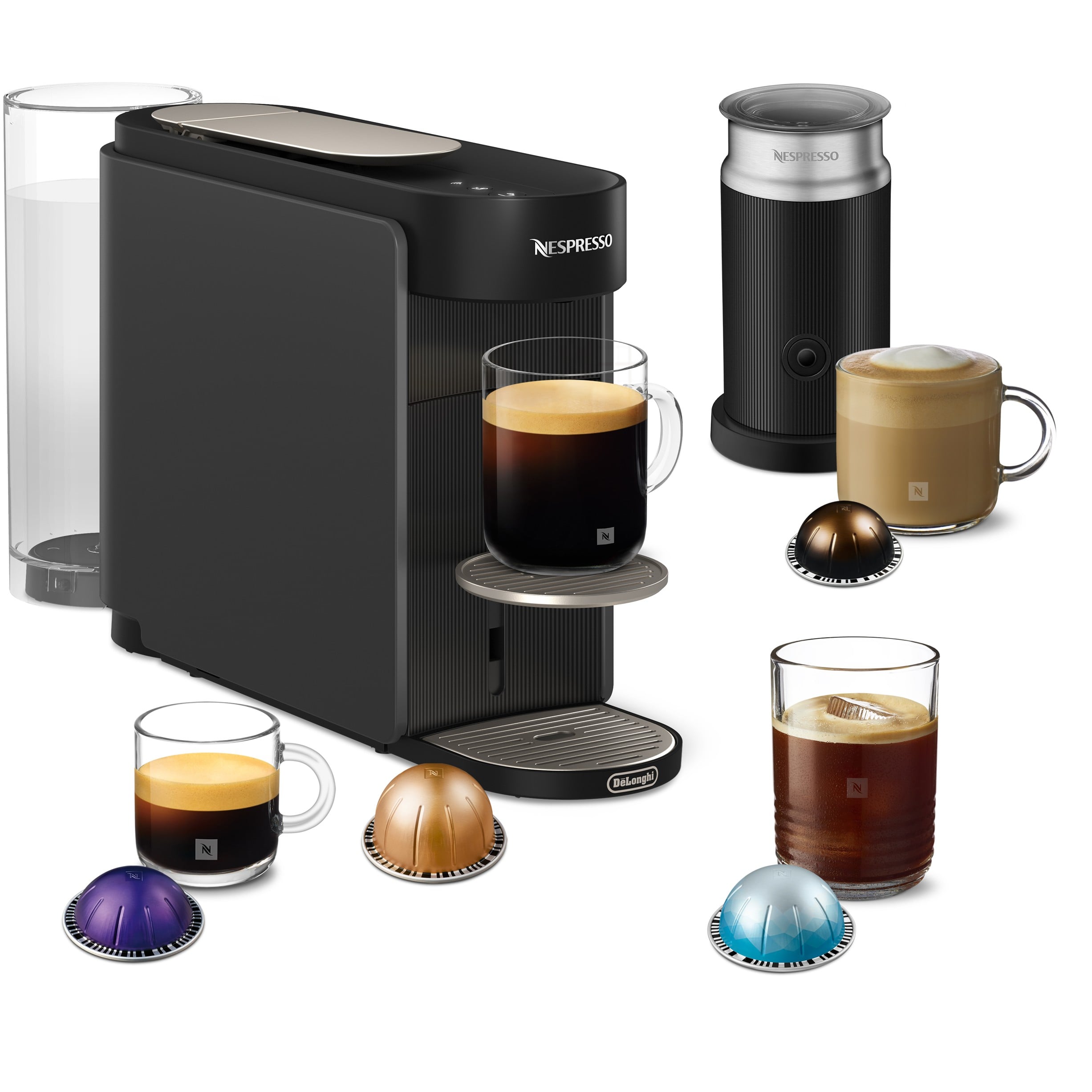 Nespresso Vertuo UP Bundle (Grå)