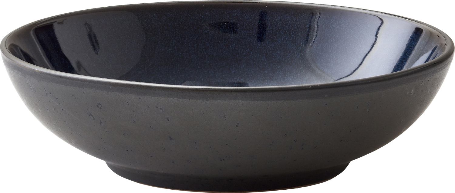Pastaskål 20cm Sort/mblå Bitz