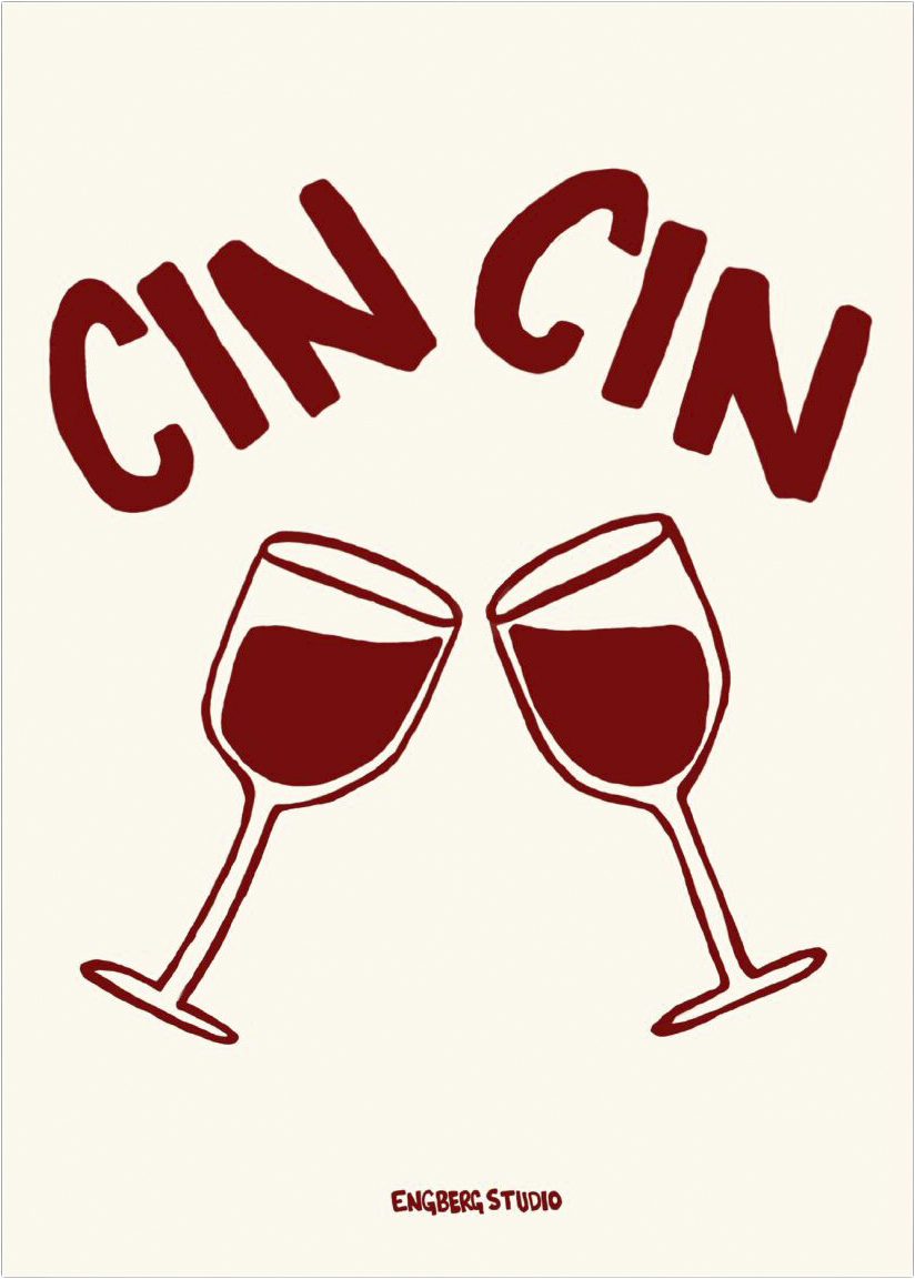 Engberg Studio Cin Cin - Red