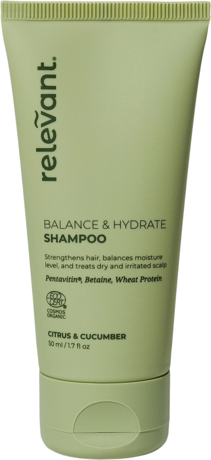 Billede af Balance & Hydrate Shampoo Travel Size (Citrus & Cucumber)