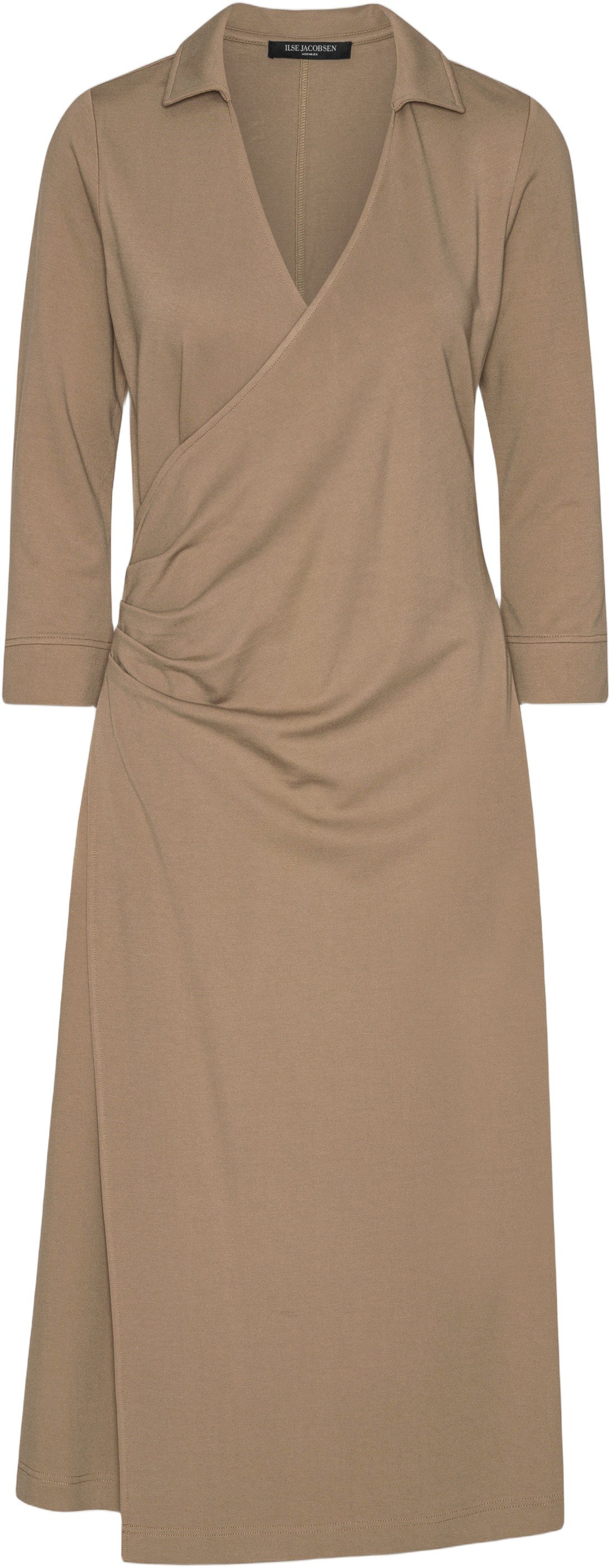 Long Sleeved Dress With Pleats