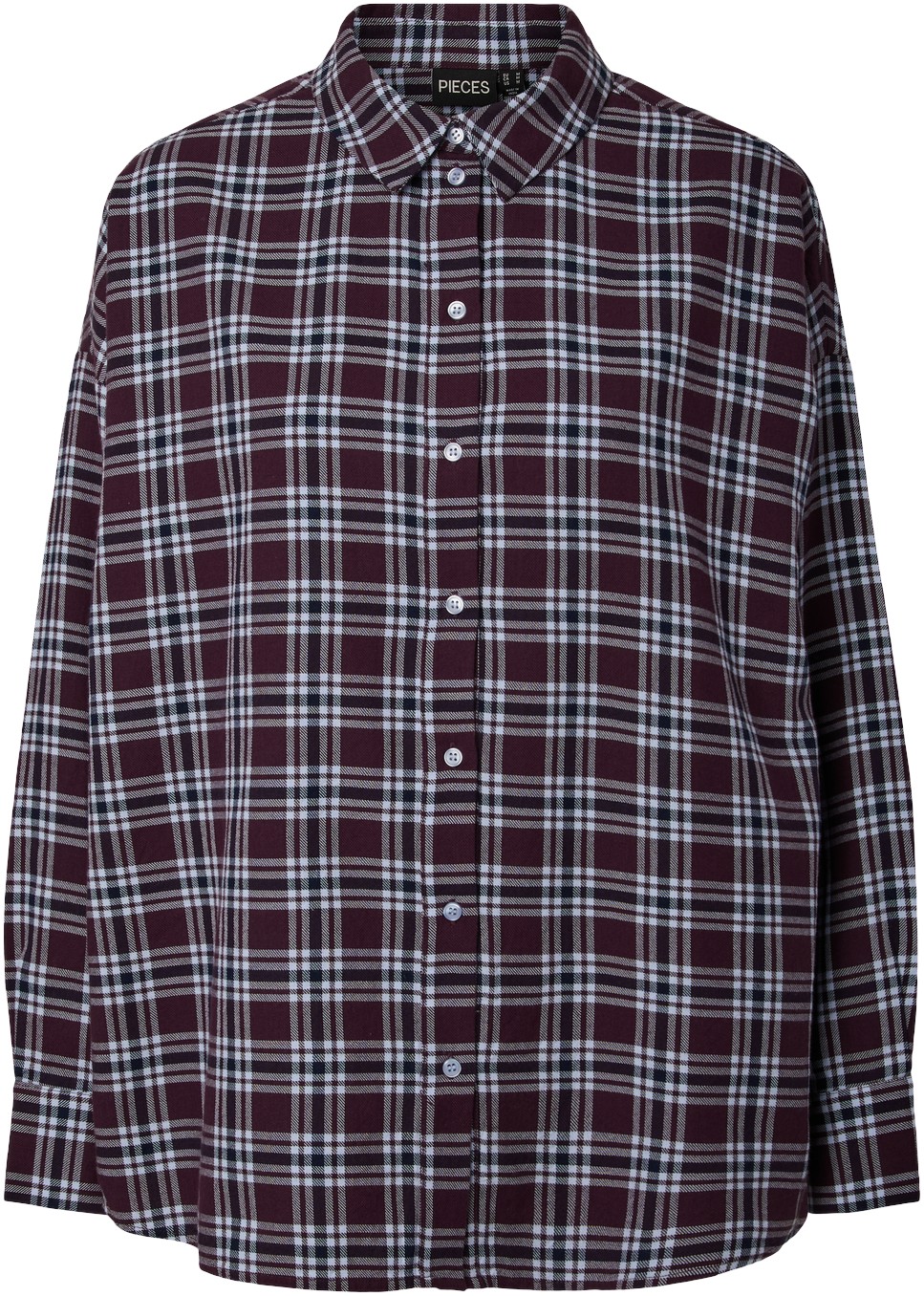 Pcviolet LS Flannel Shirt No/button