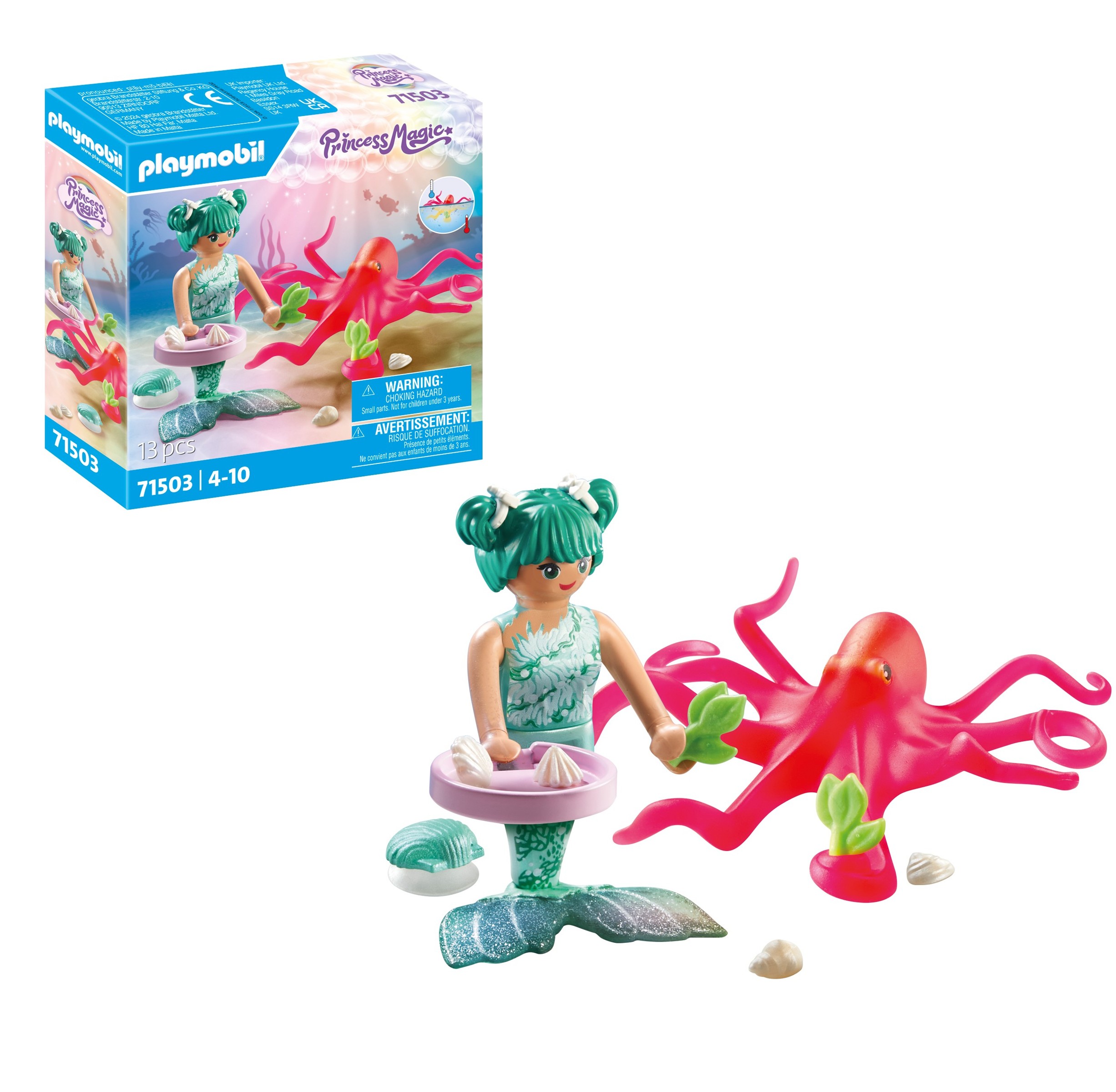 Mermaid With Colourchang