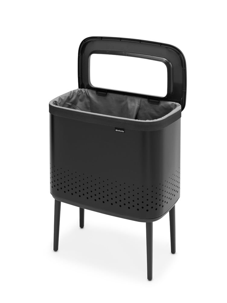 BO Vasketøjsspand 60 ltr. Matt Black