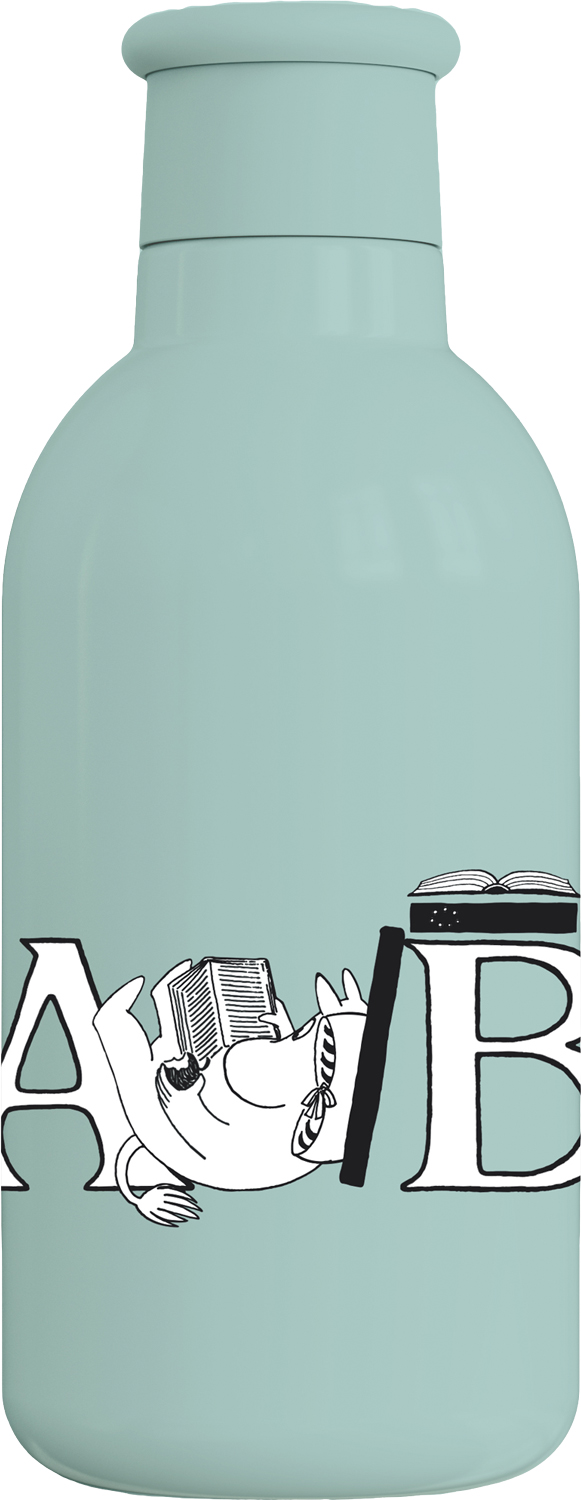 Moomin ABC Termoflaske 0.5 l. Moomin Turqouise