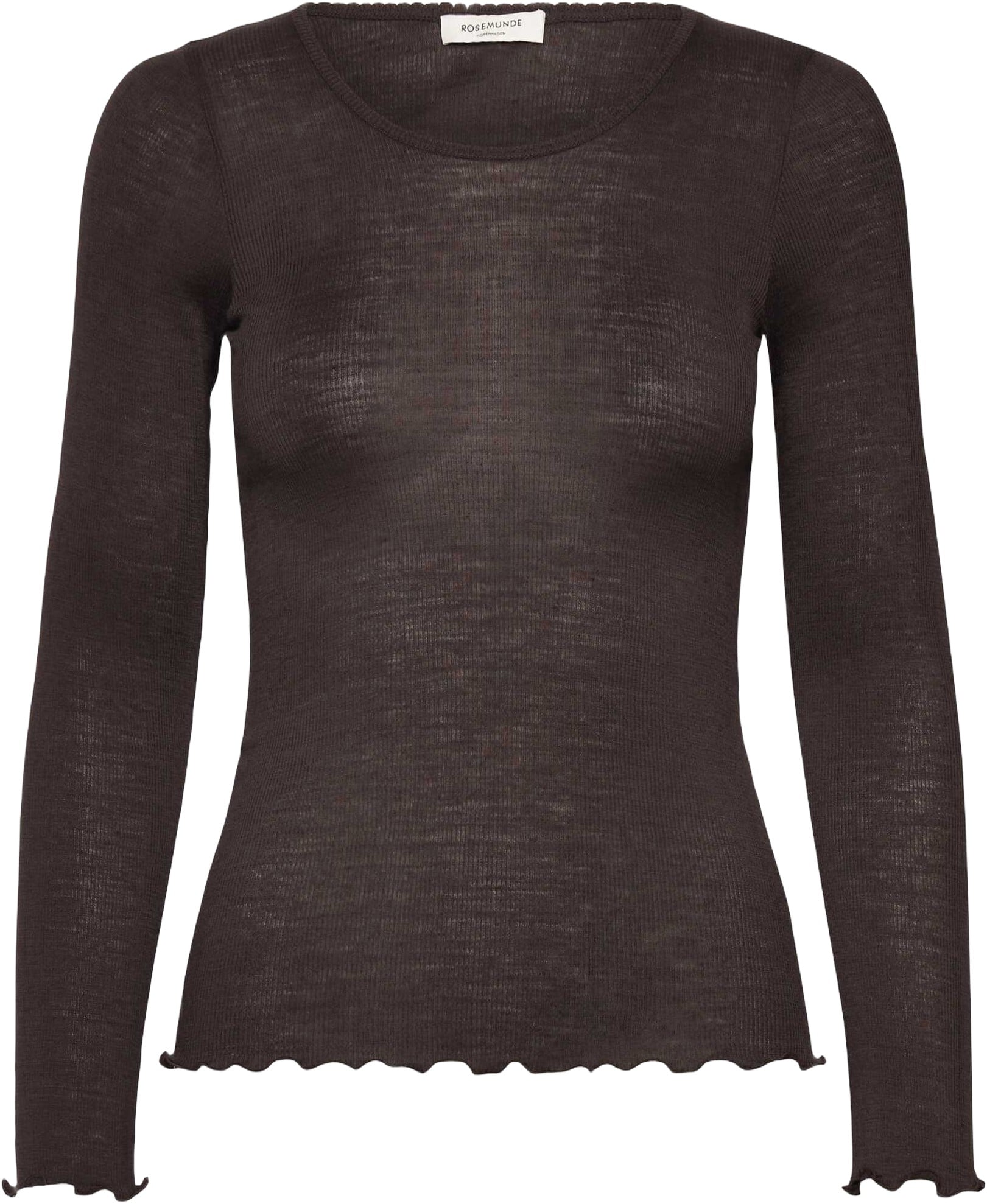 Rwburlington Wool LS Oneck T-shirt