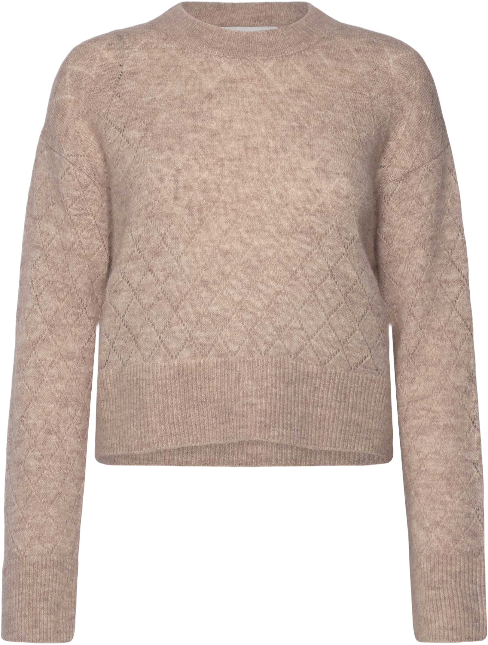 Rwaida Alpaca LS Mock Neck Pullover