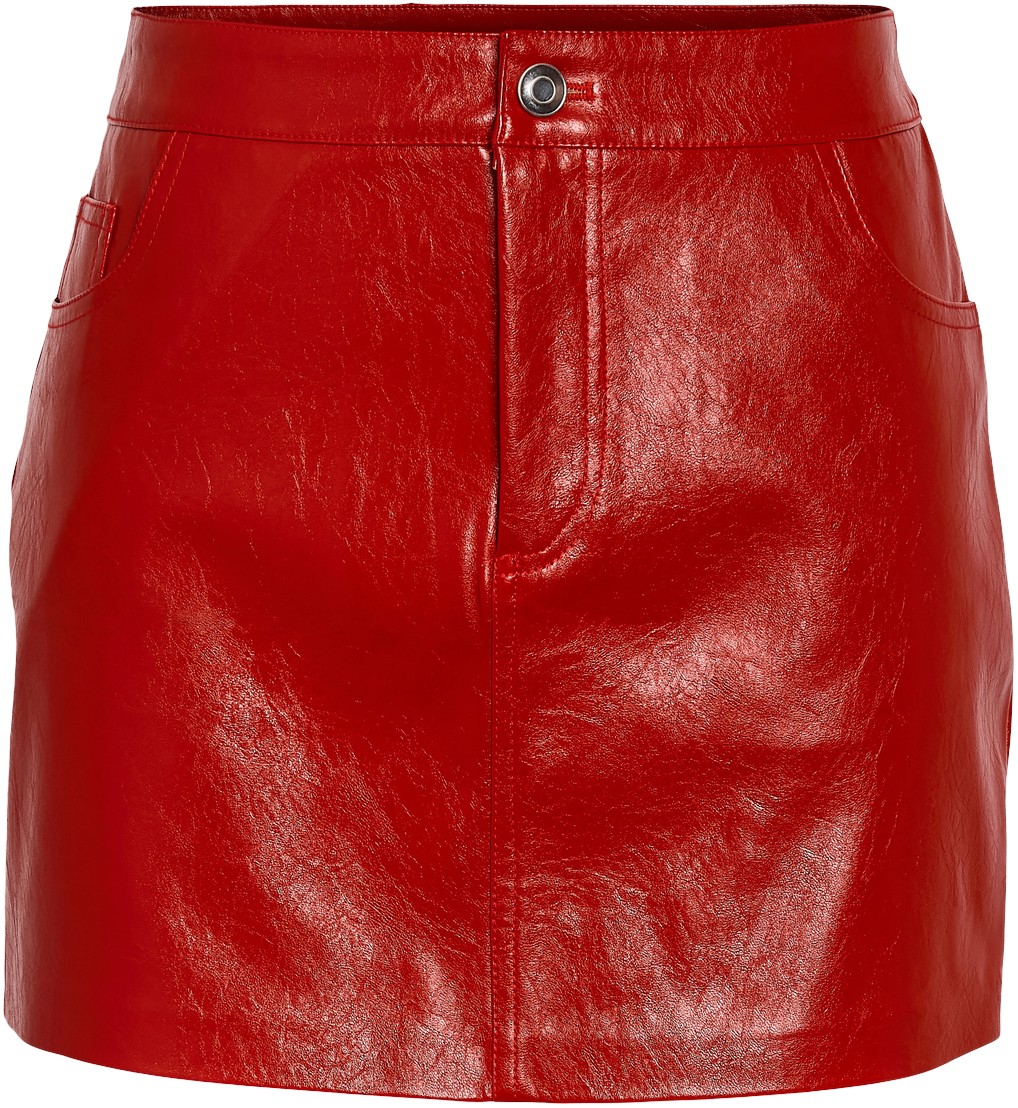Nmkane NW Vinyl Short Skirt
