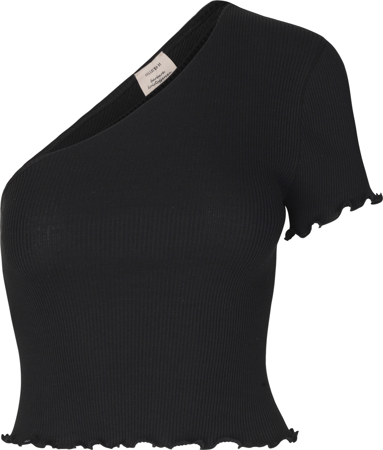 Billede af Silk Tshirt Short Asymetric ss
