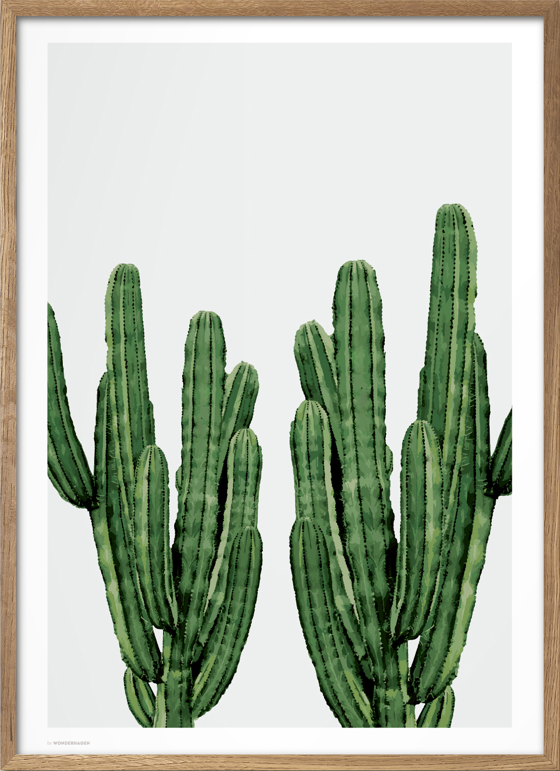 Wonderhagen Cactus Plakat