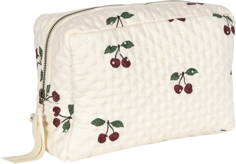 Big Quilted Toiletry Bag
