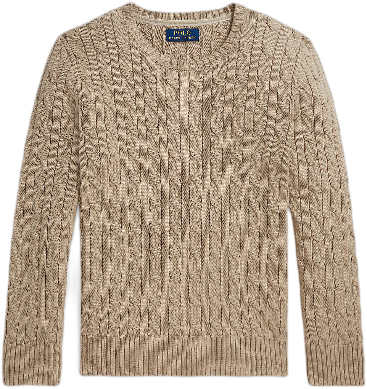 Cableknit Cotton Sweater