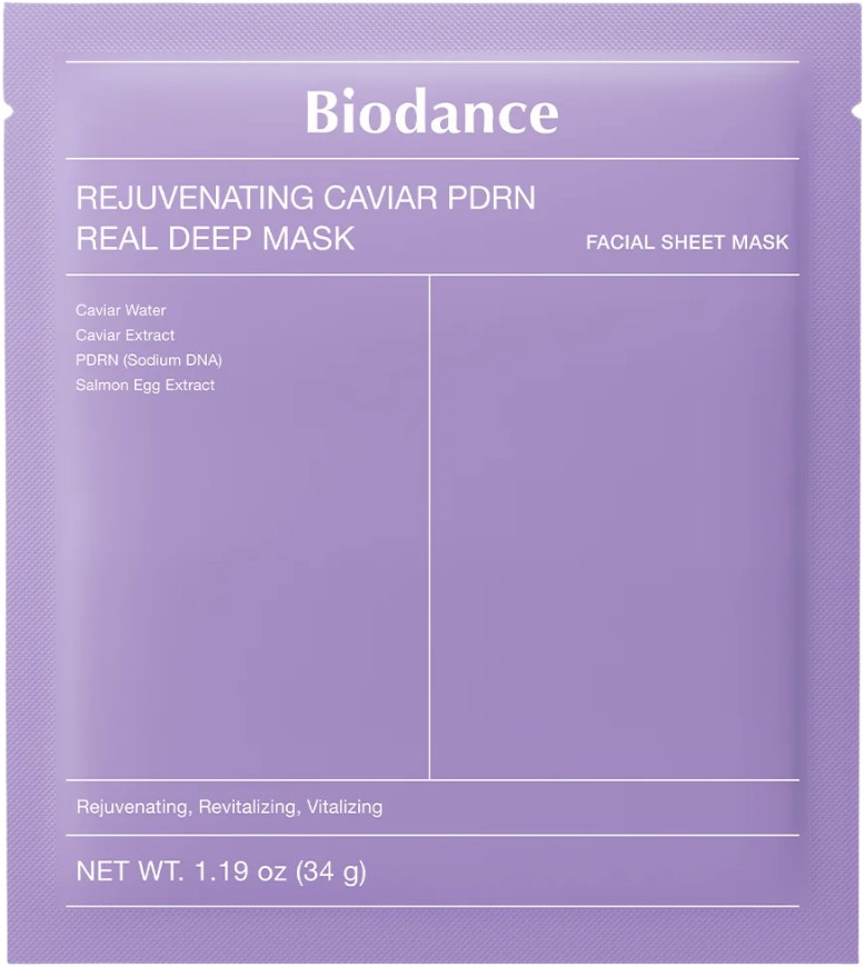 Rejuvenating Caviar Pdrn Real Deep Mask 1pcs.